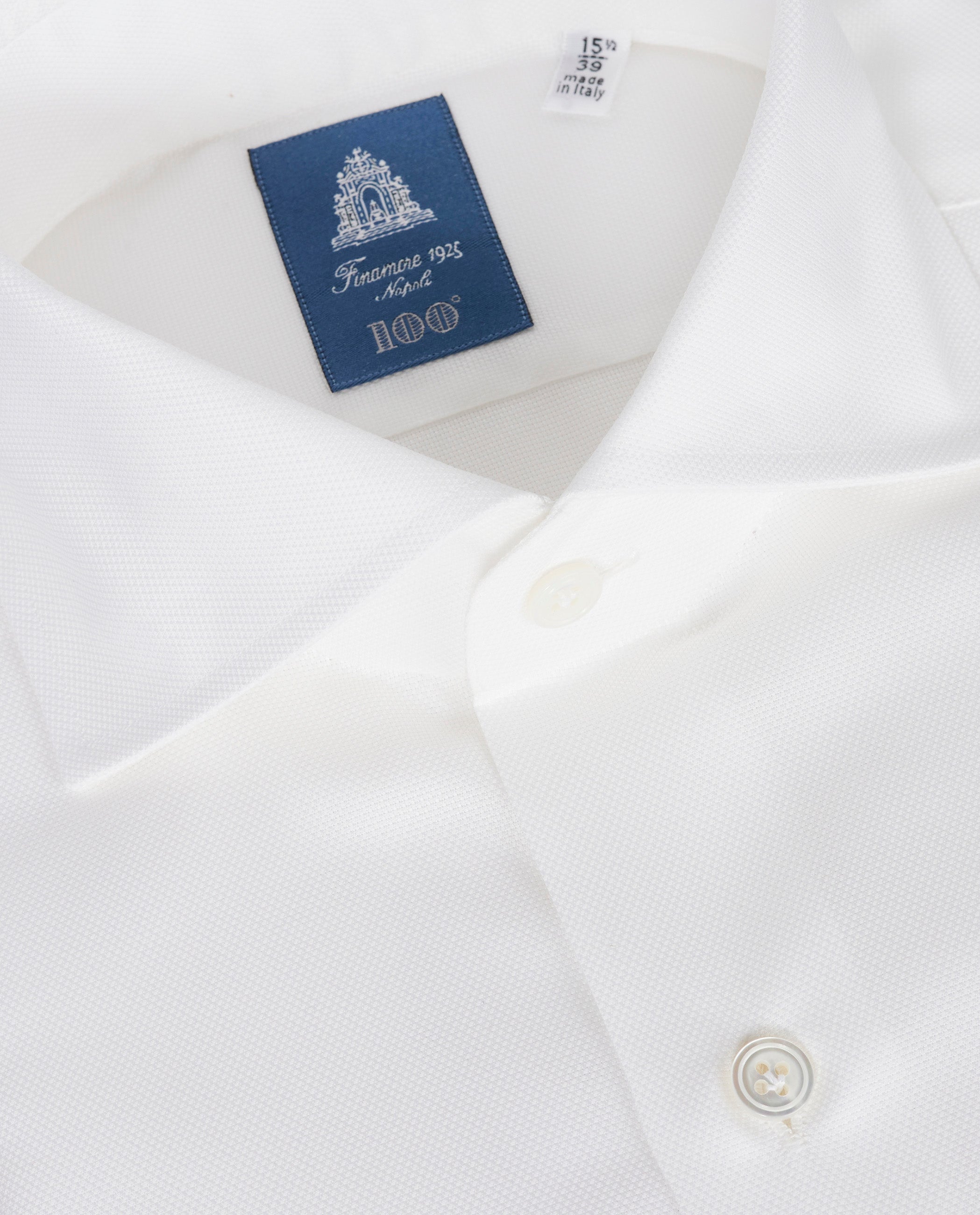 Oxford Katoenen Shirt - Wit