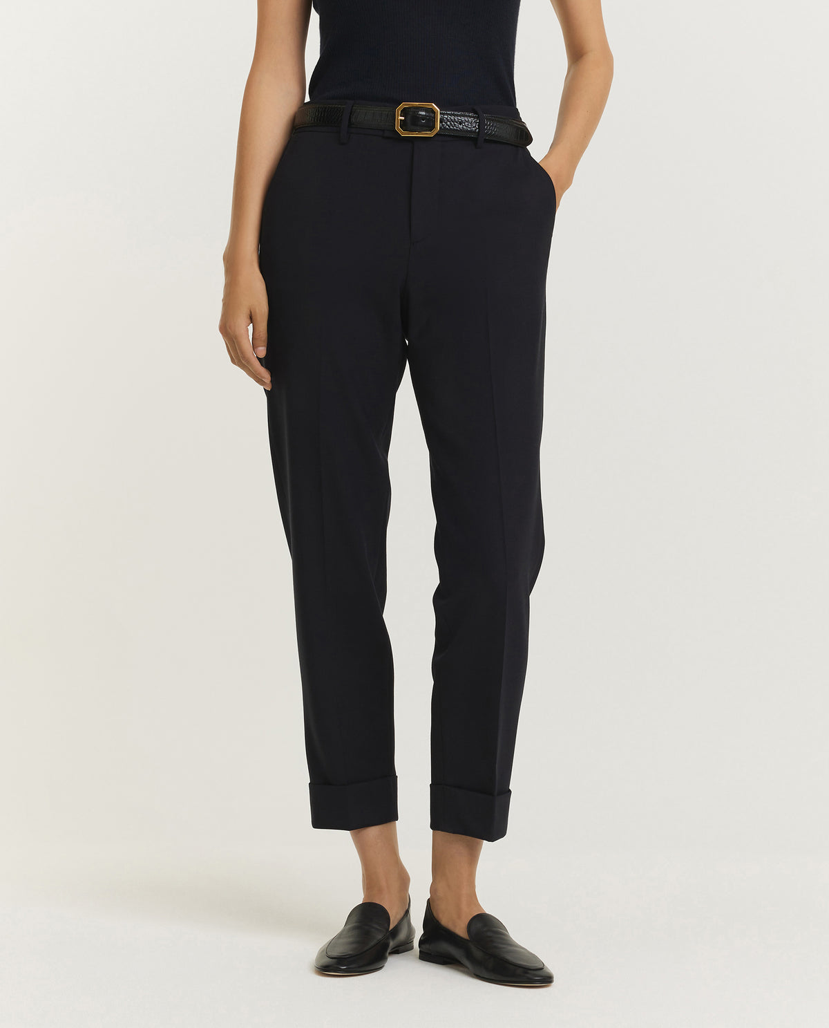 Tapered Broek - Zwart