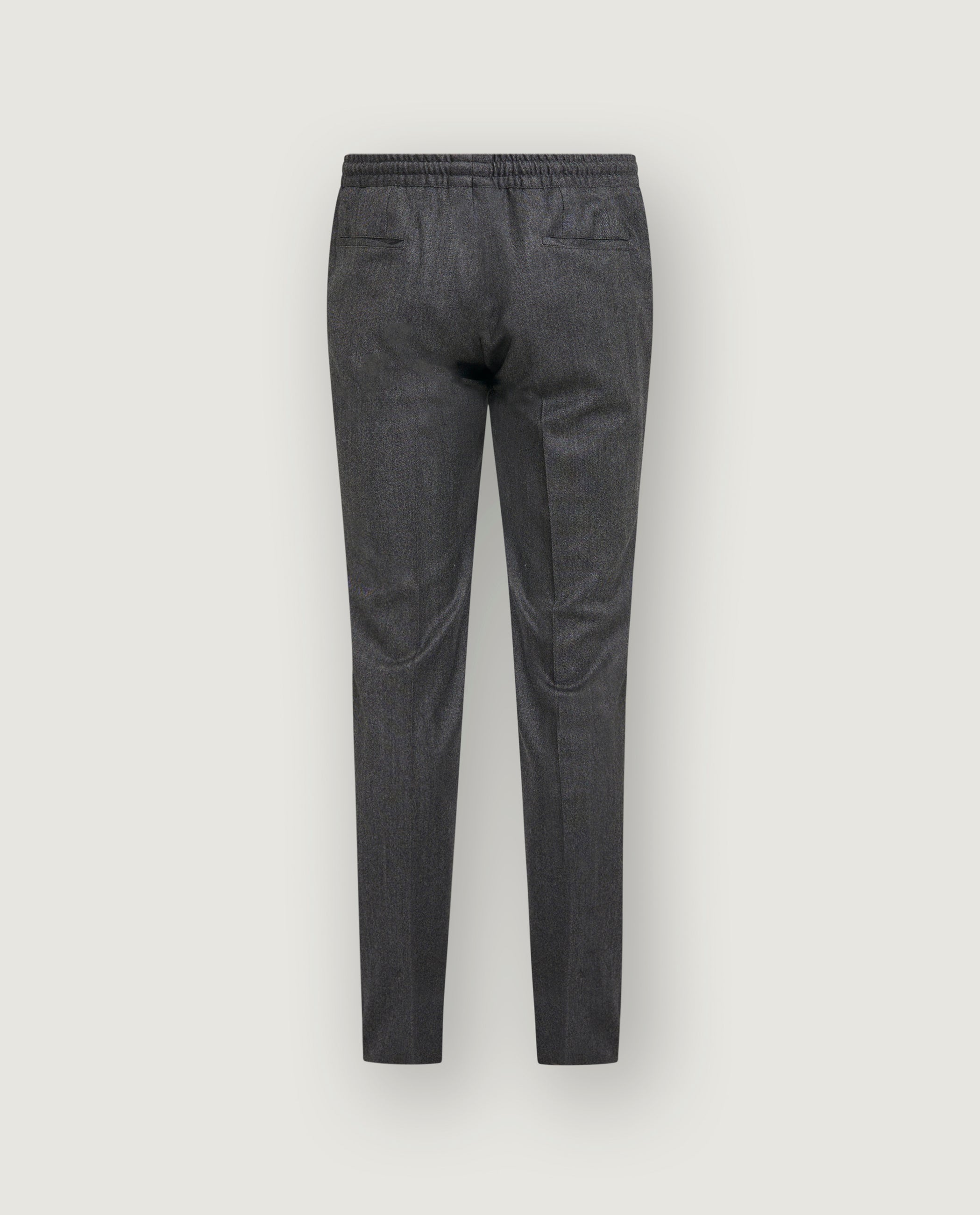 Wol Cashmere Casual Broek - Grijs