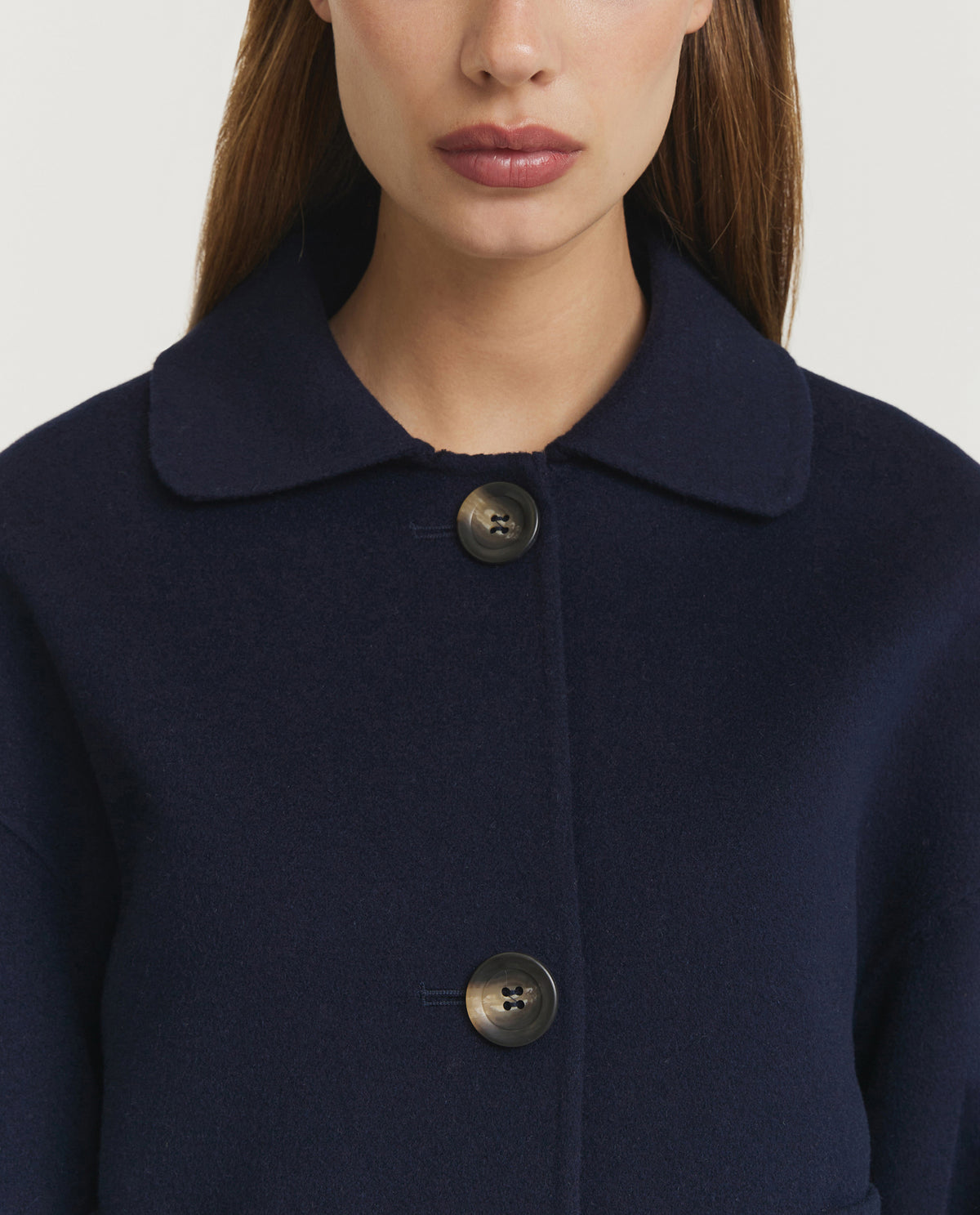 Wol Doll Jasje - Donkerblauw