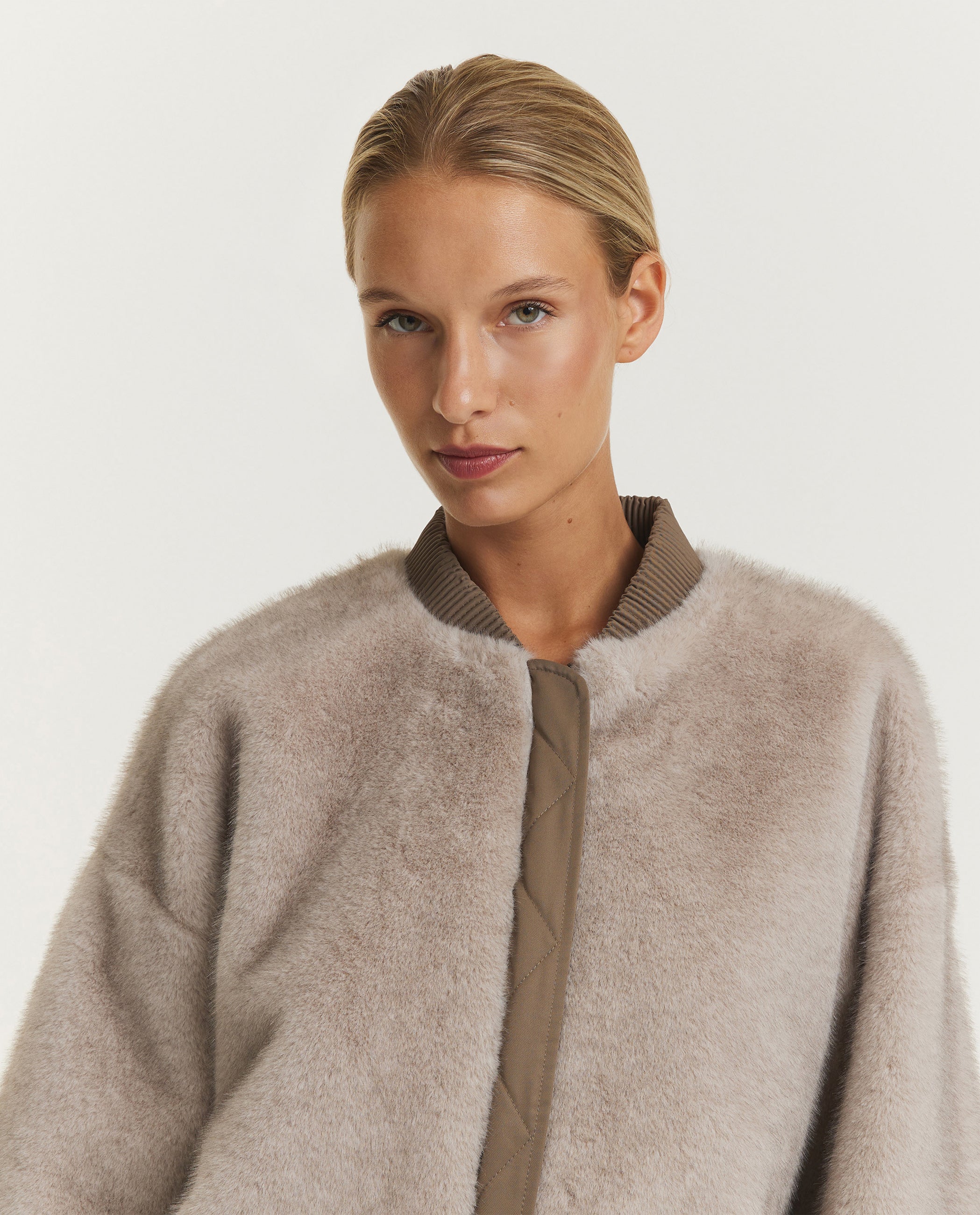 Pearl Reversible Bomber Jacket