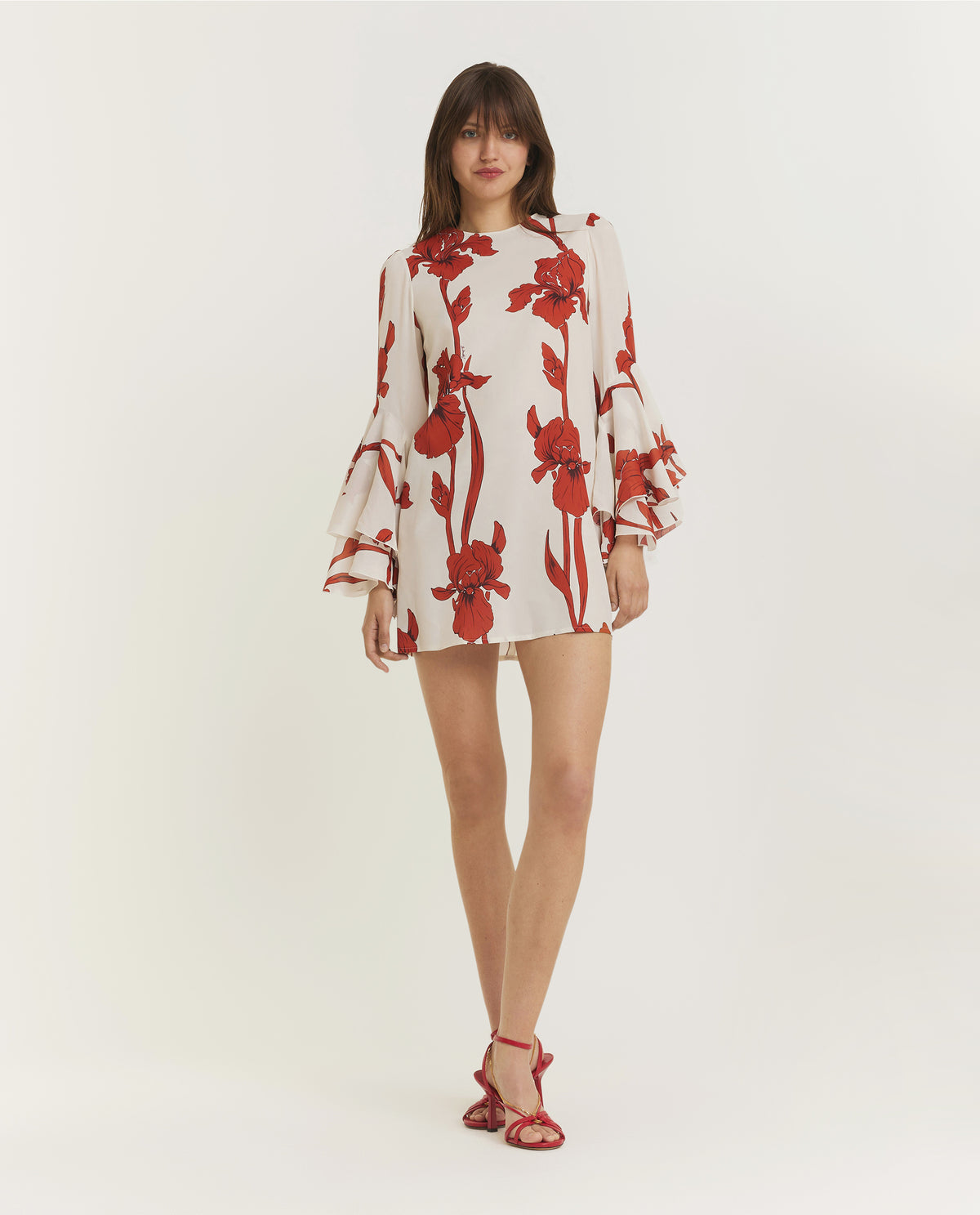 Friday Florale Jurk - Oranje