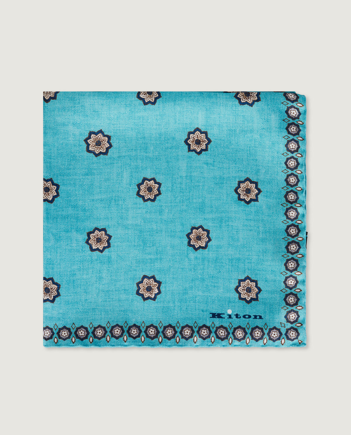 Printed Silk Pocket Square