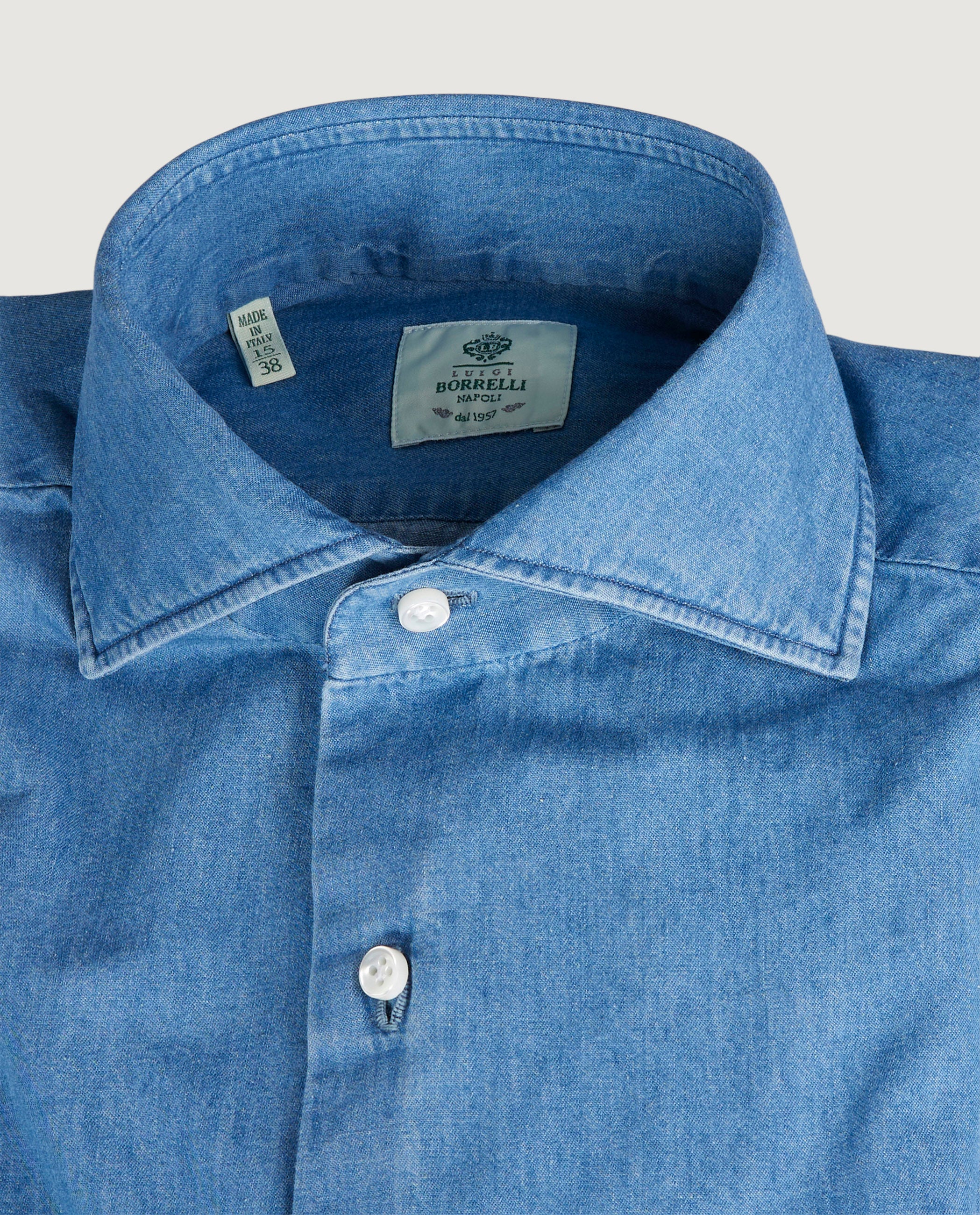 Denim Shirt - Blauw