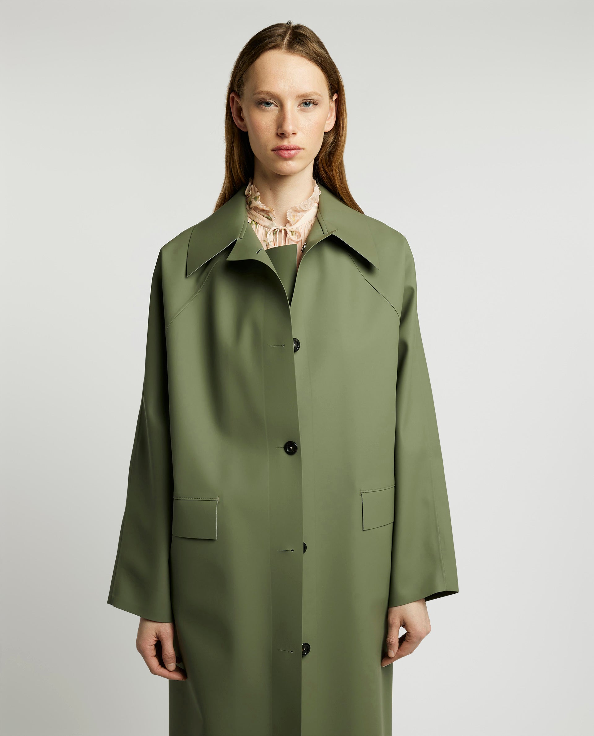 Original Below Rubber Overcoat - Groen