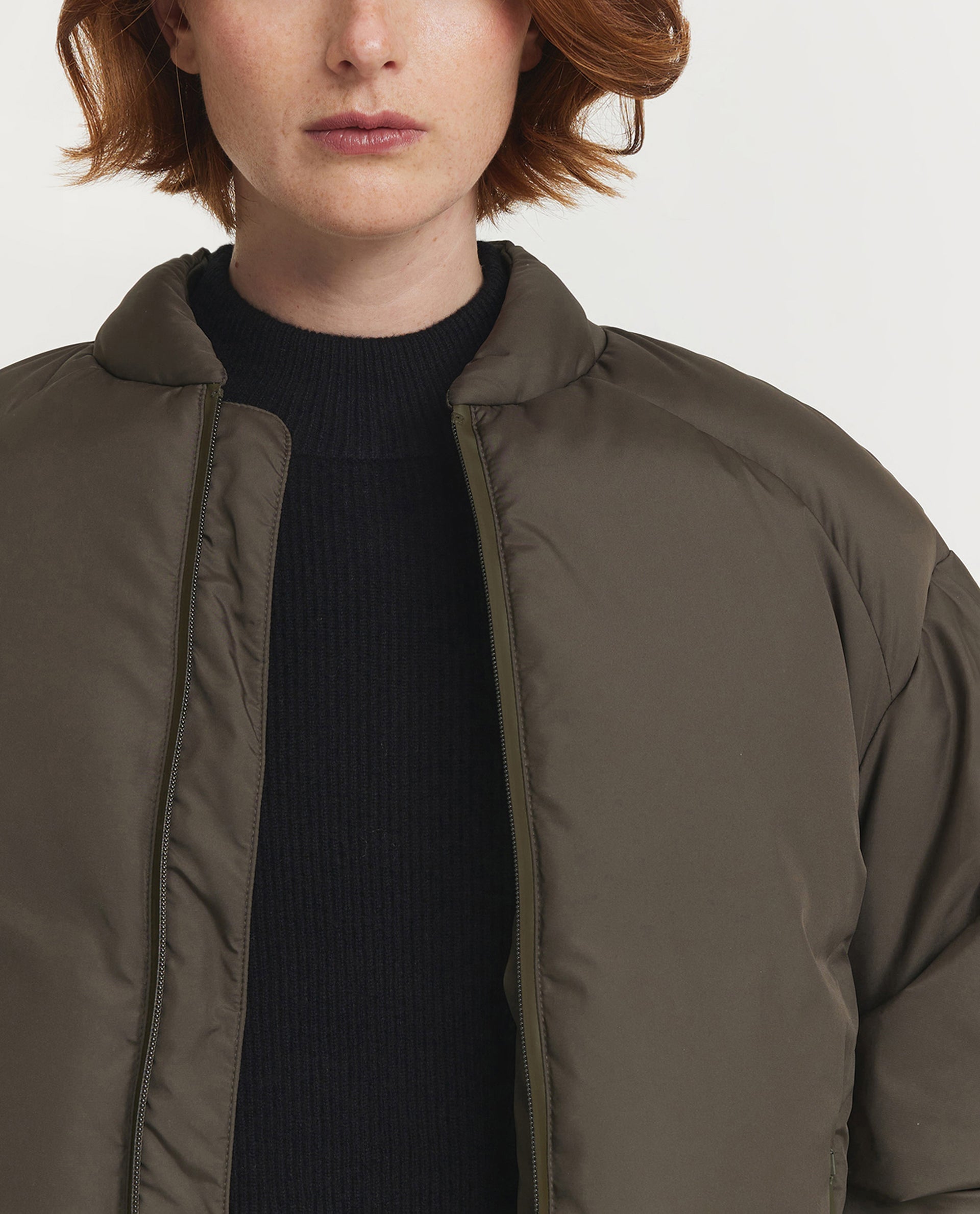 Puffer Lily Bomber - Groen
