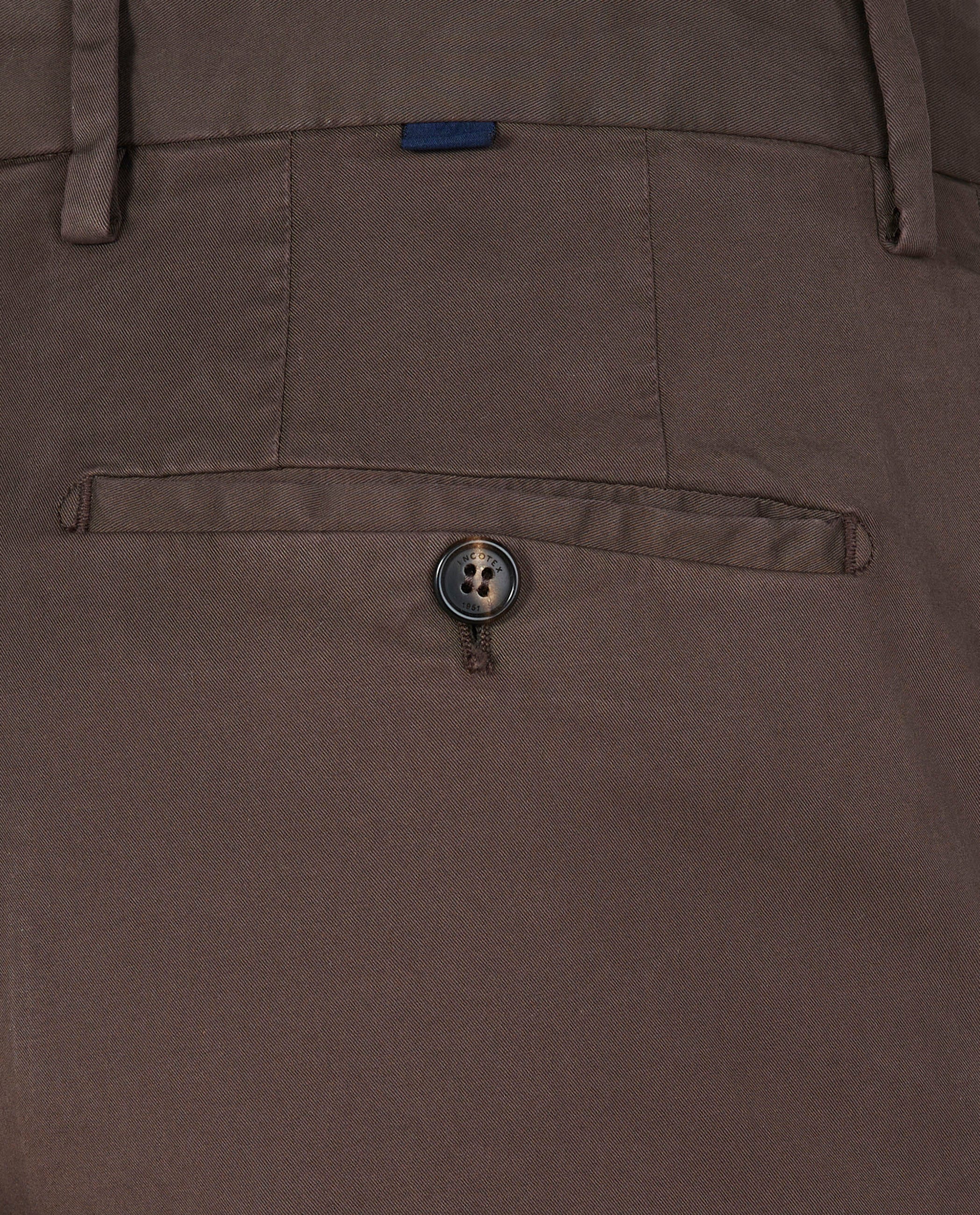 Katoen Stretch Chino - Bruin