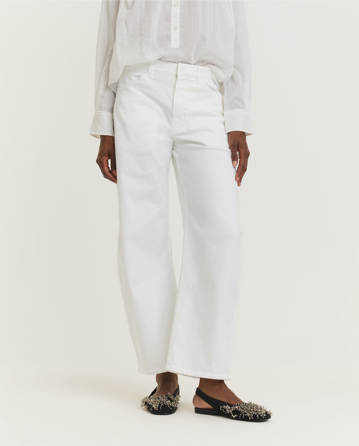 Relaxed Cotton Trousers
