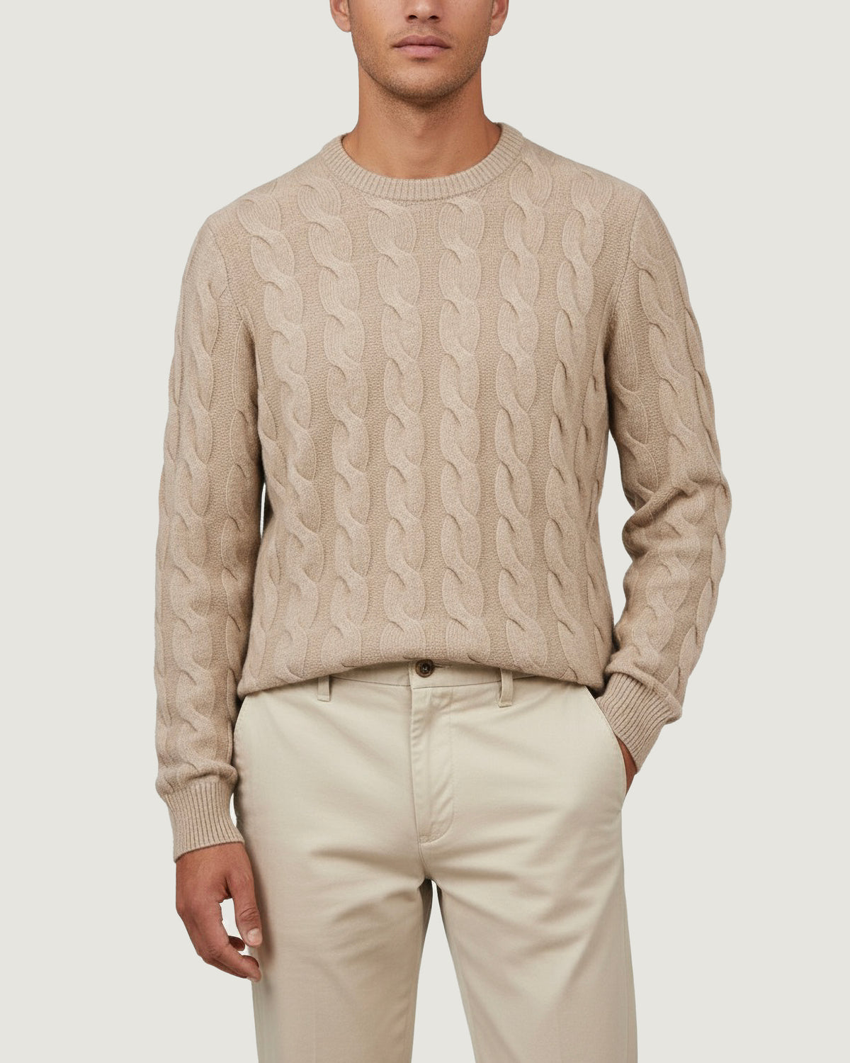 Cashmere Cable Sweater