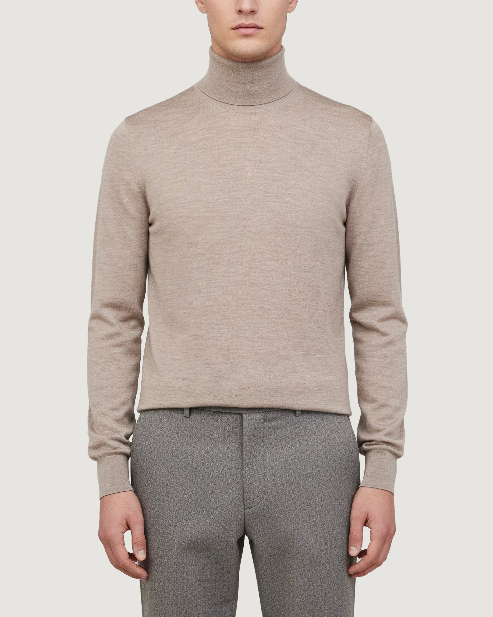 Cashmere Silk Turtleneck
