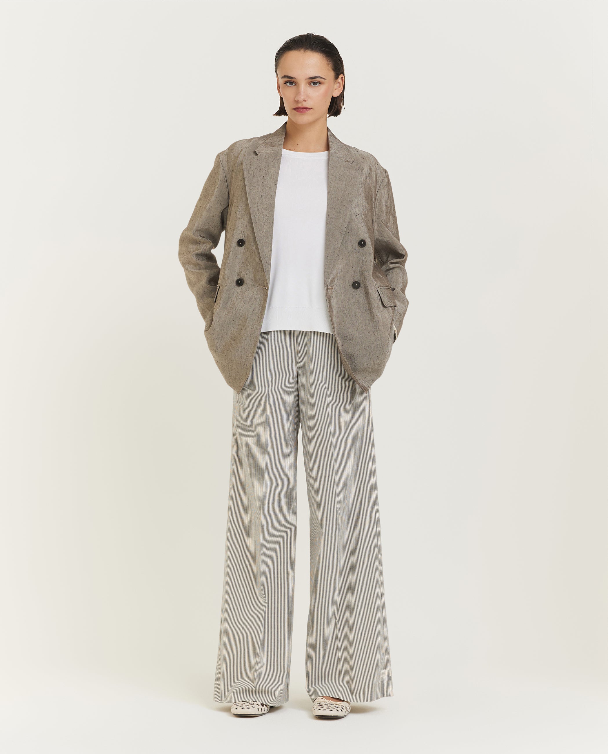 Double breasted blazer