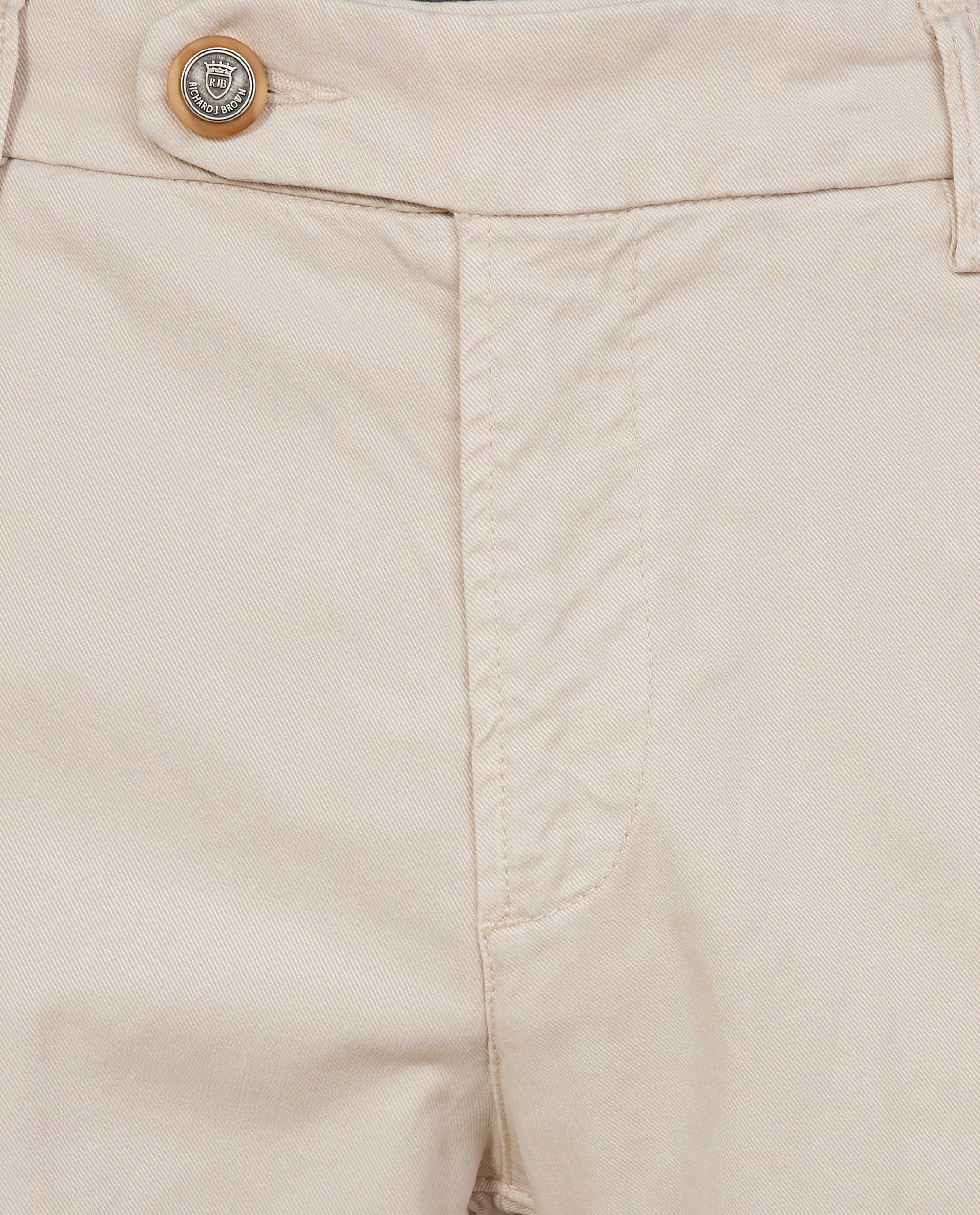 Piece Dyed Singapore Broek - Lichtbruin