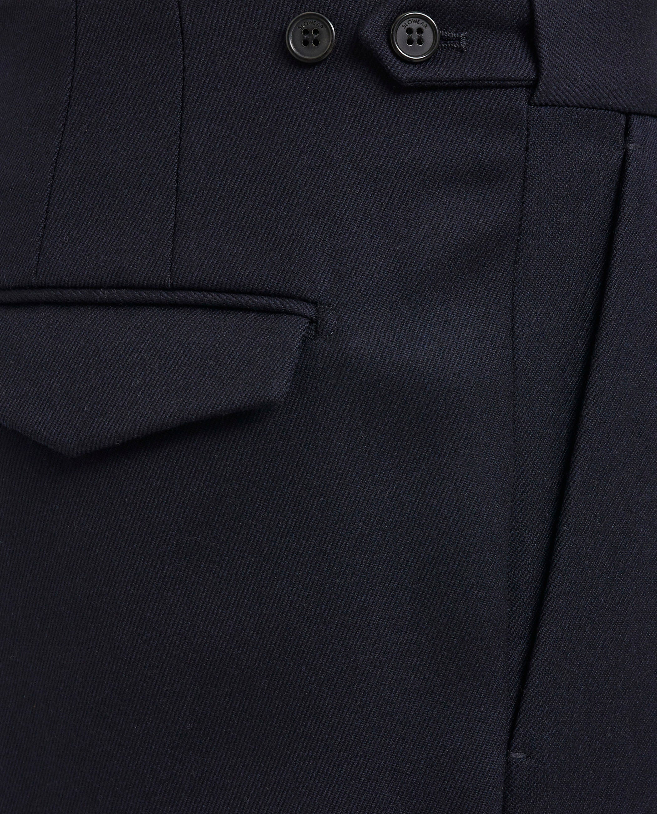 Flannel Wool Trousers