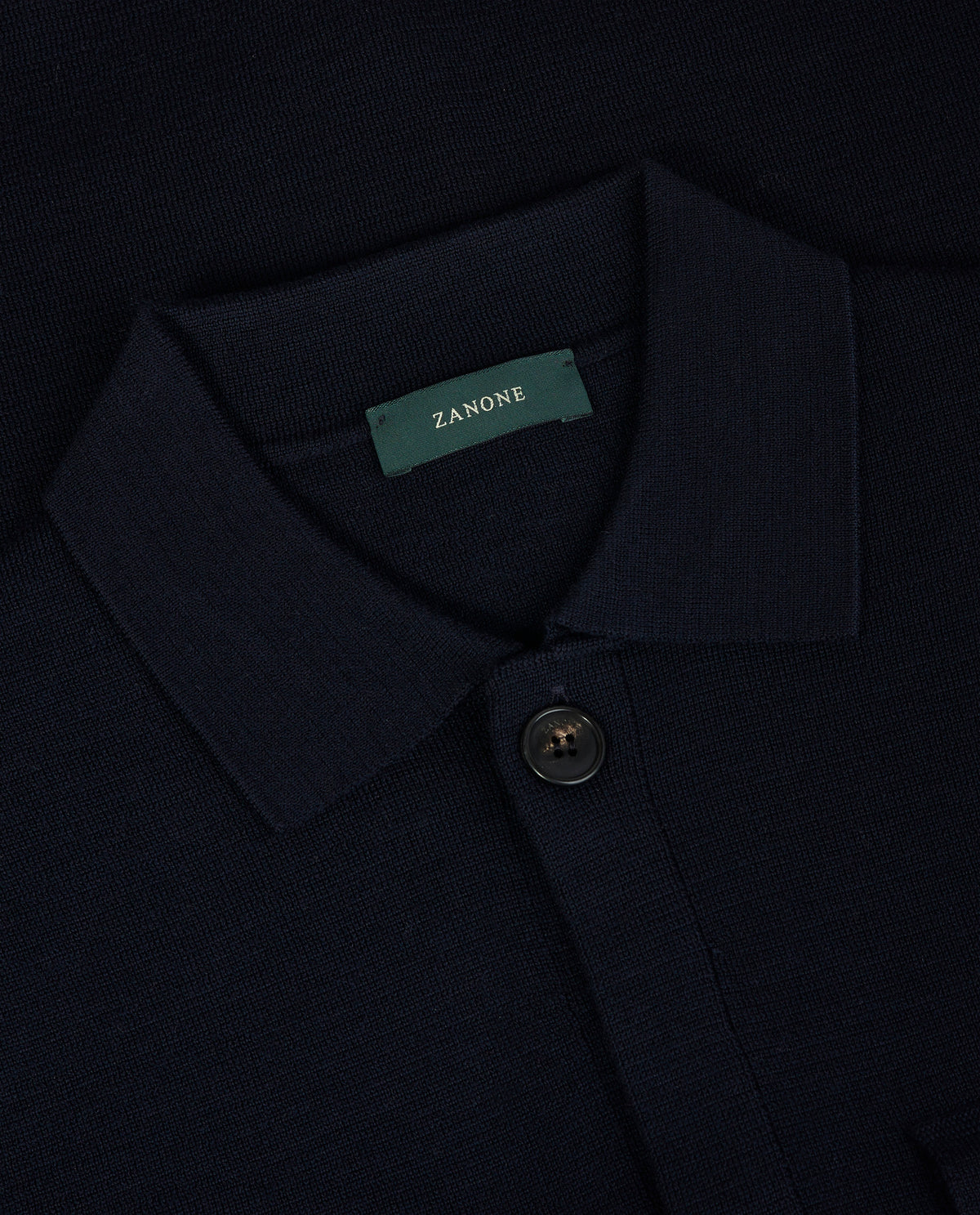 Wollen Vest - Donkerblauw