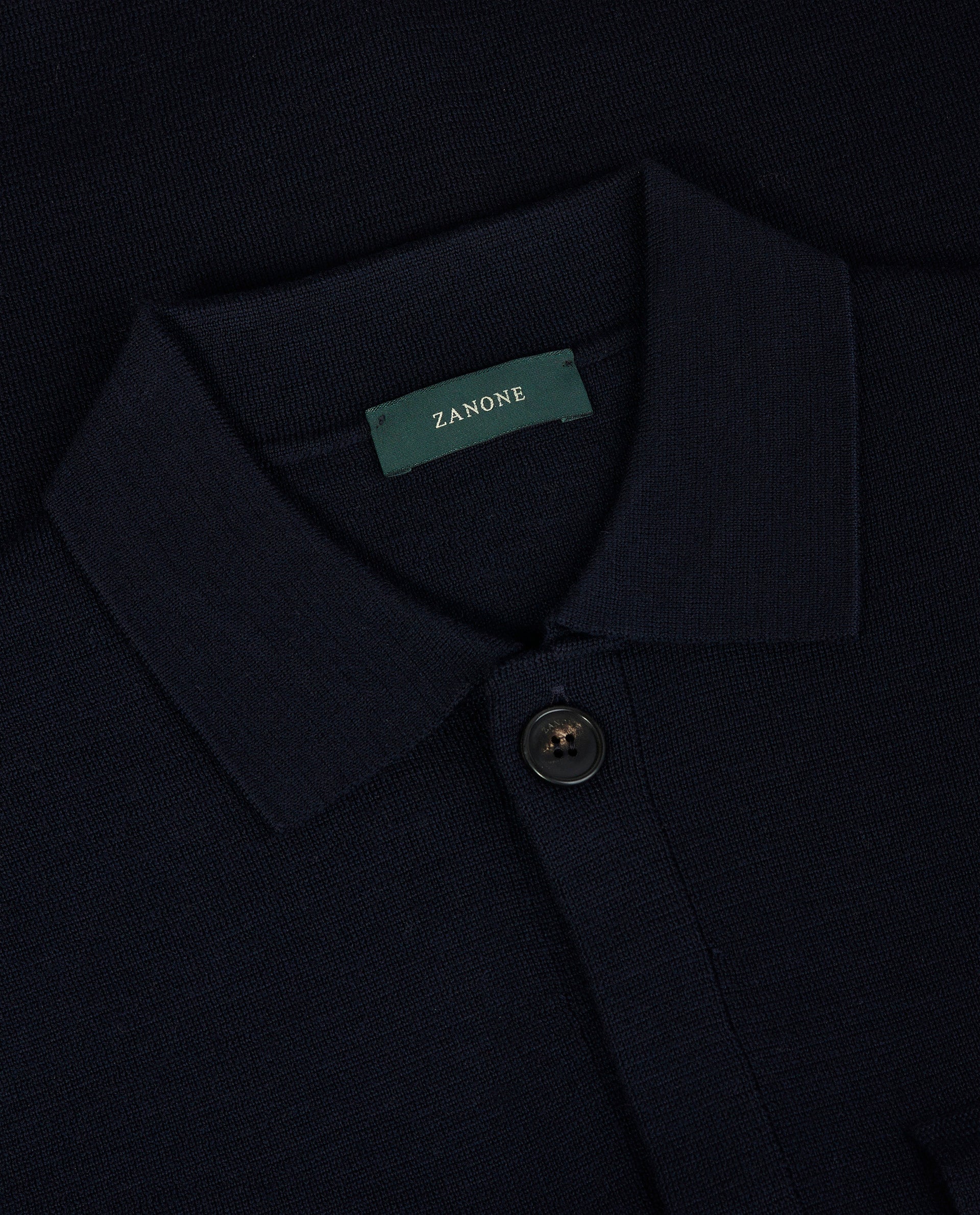 Wollen Vest - Donkerblauw