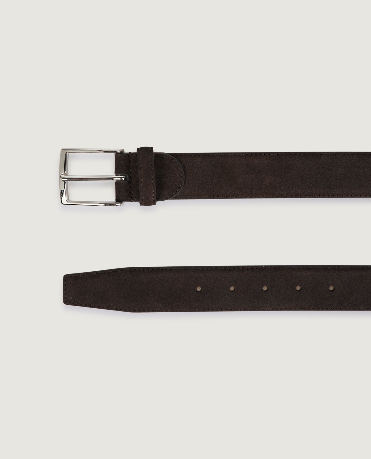 Suede Riem - Bruin