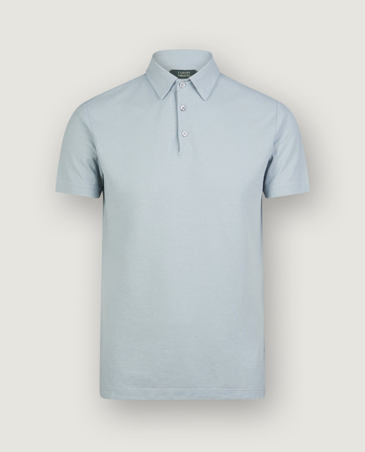 Ice Cotton Polo - Lichtblauw