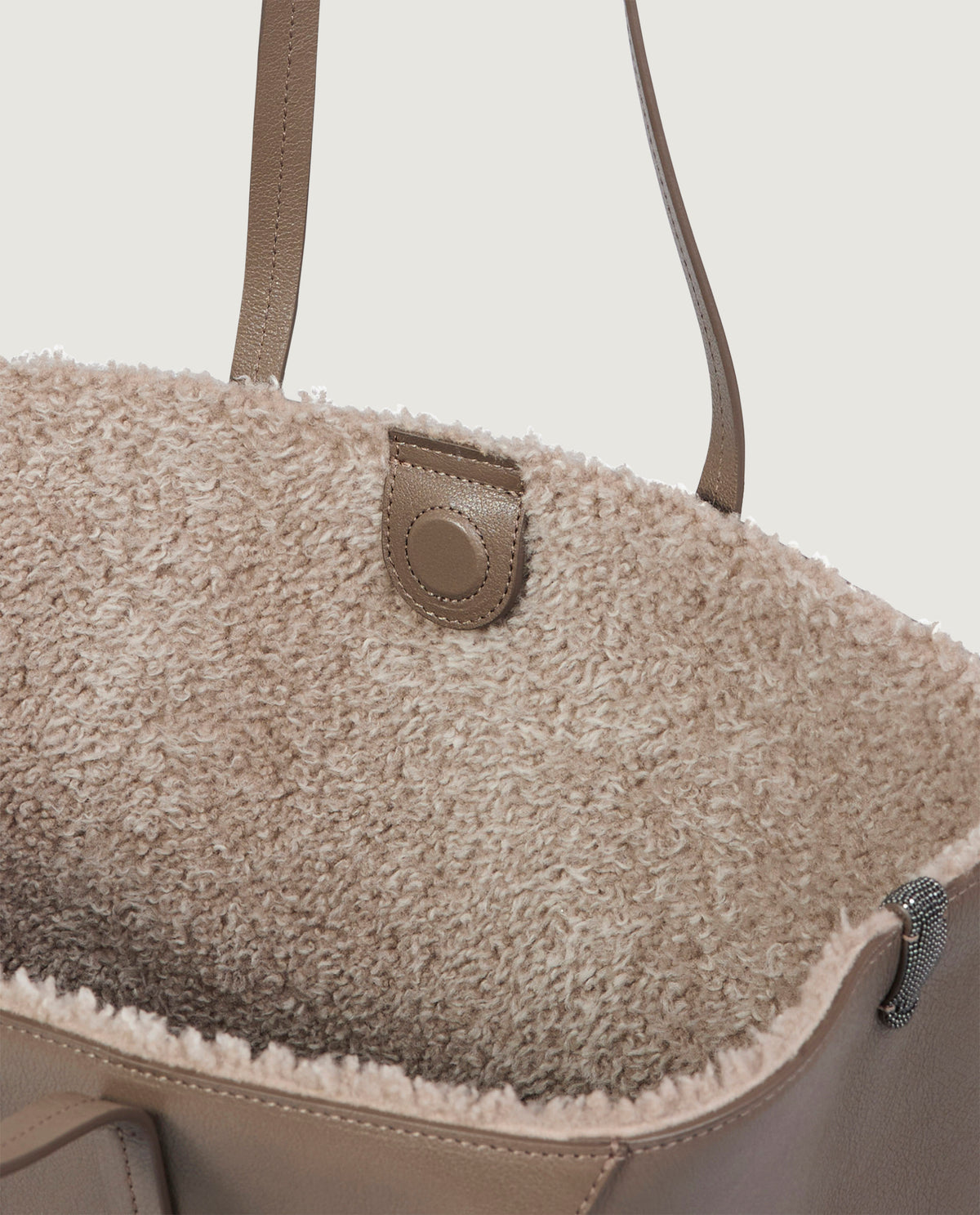 Leren shopper - Bruin