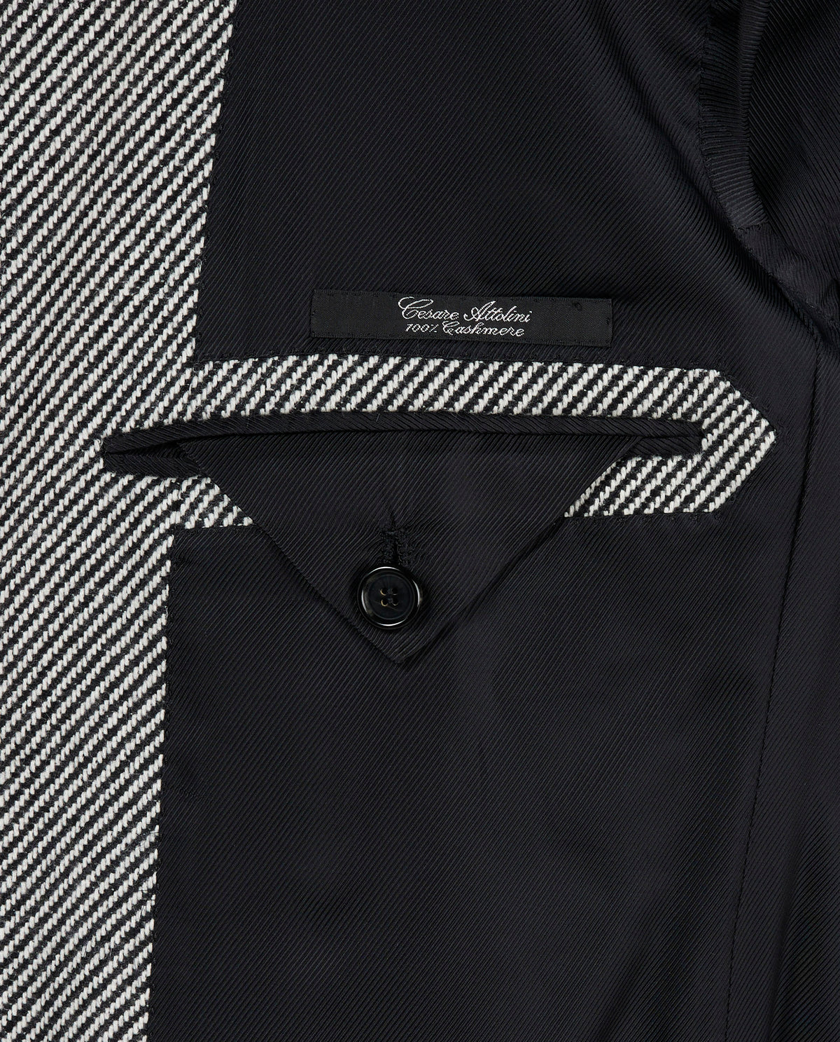 Twill Cashmere Jasje - Grijs