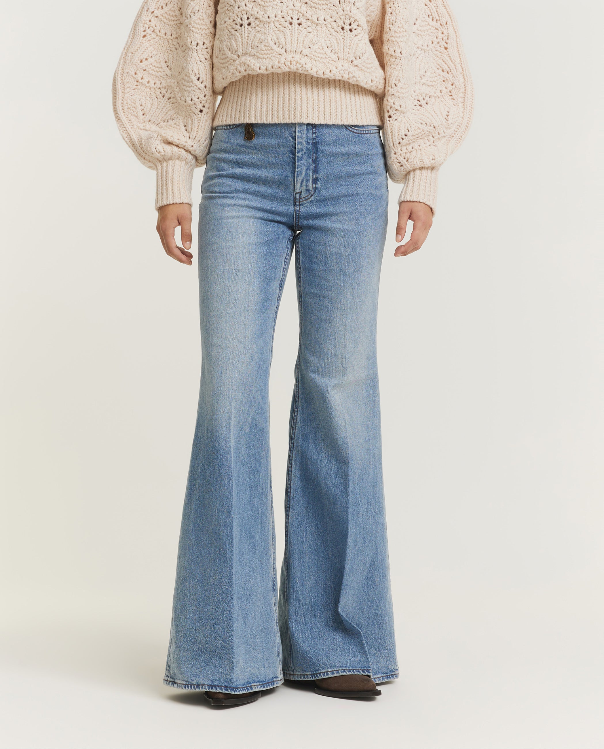 Flare Jeans - Lichtblauw