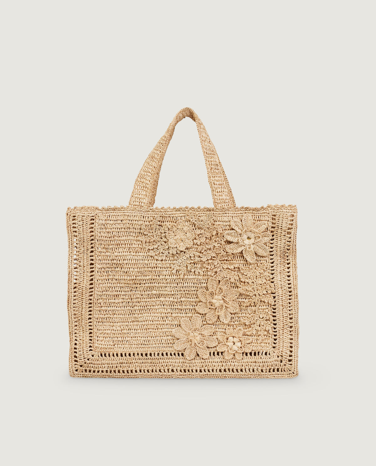 Raffia shopper