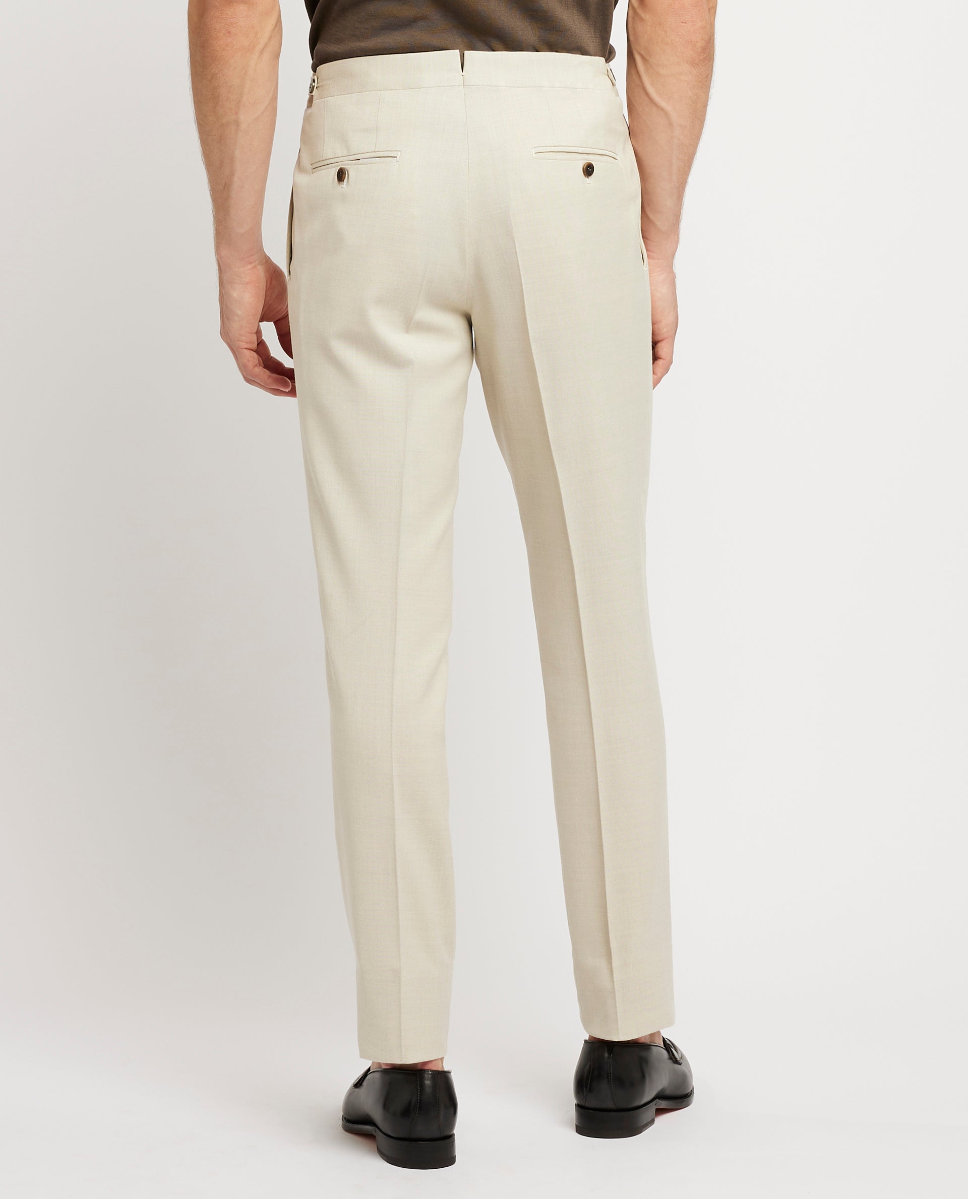 Wool Blend Trousers