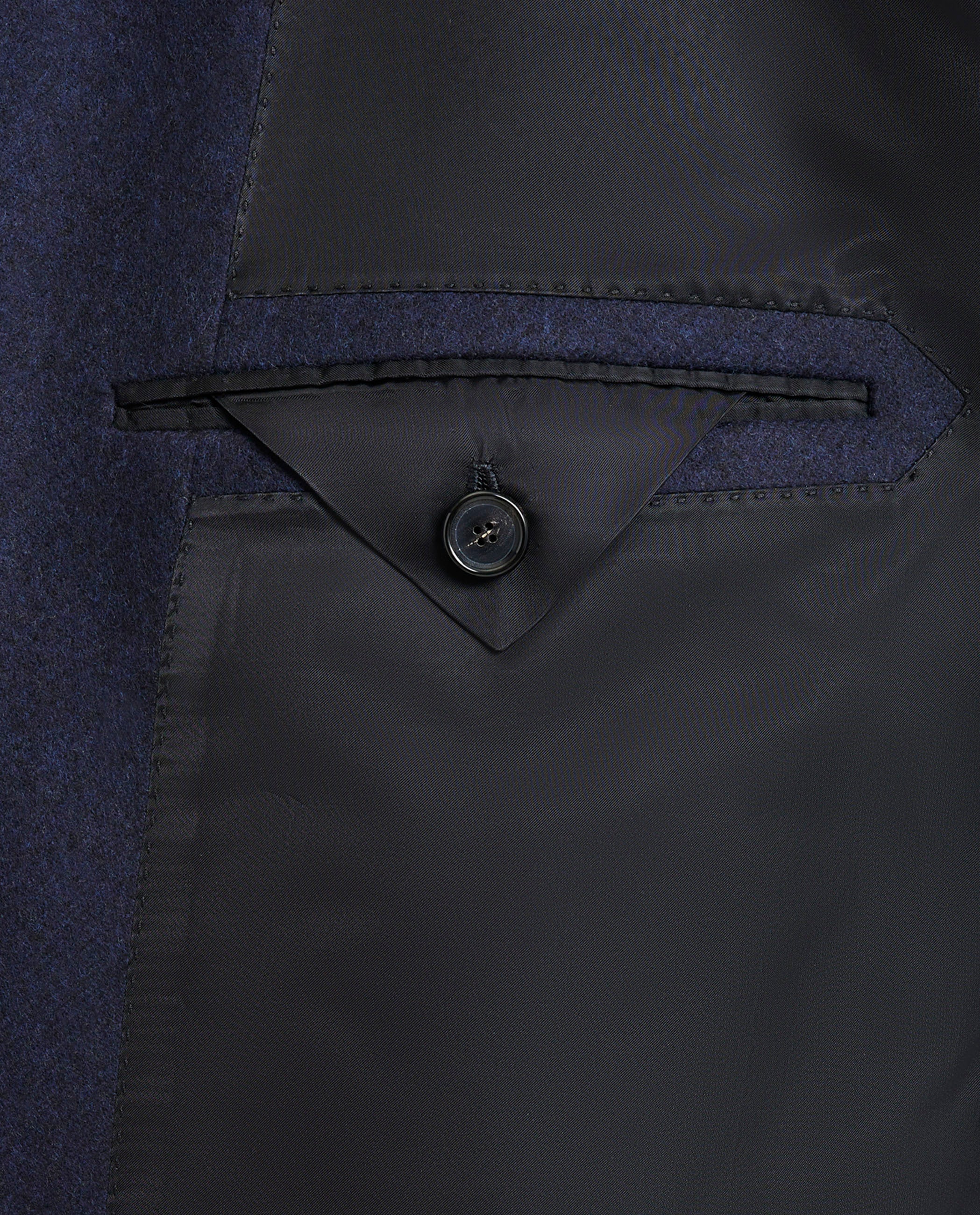 Zealander Wollen Overjas - Blauw