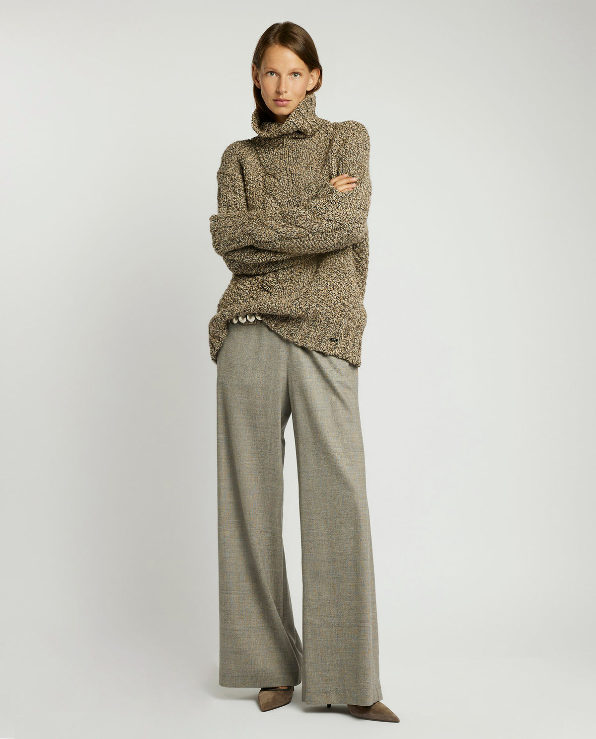 Wool trousers