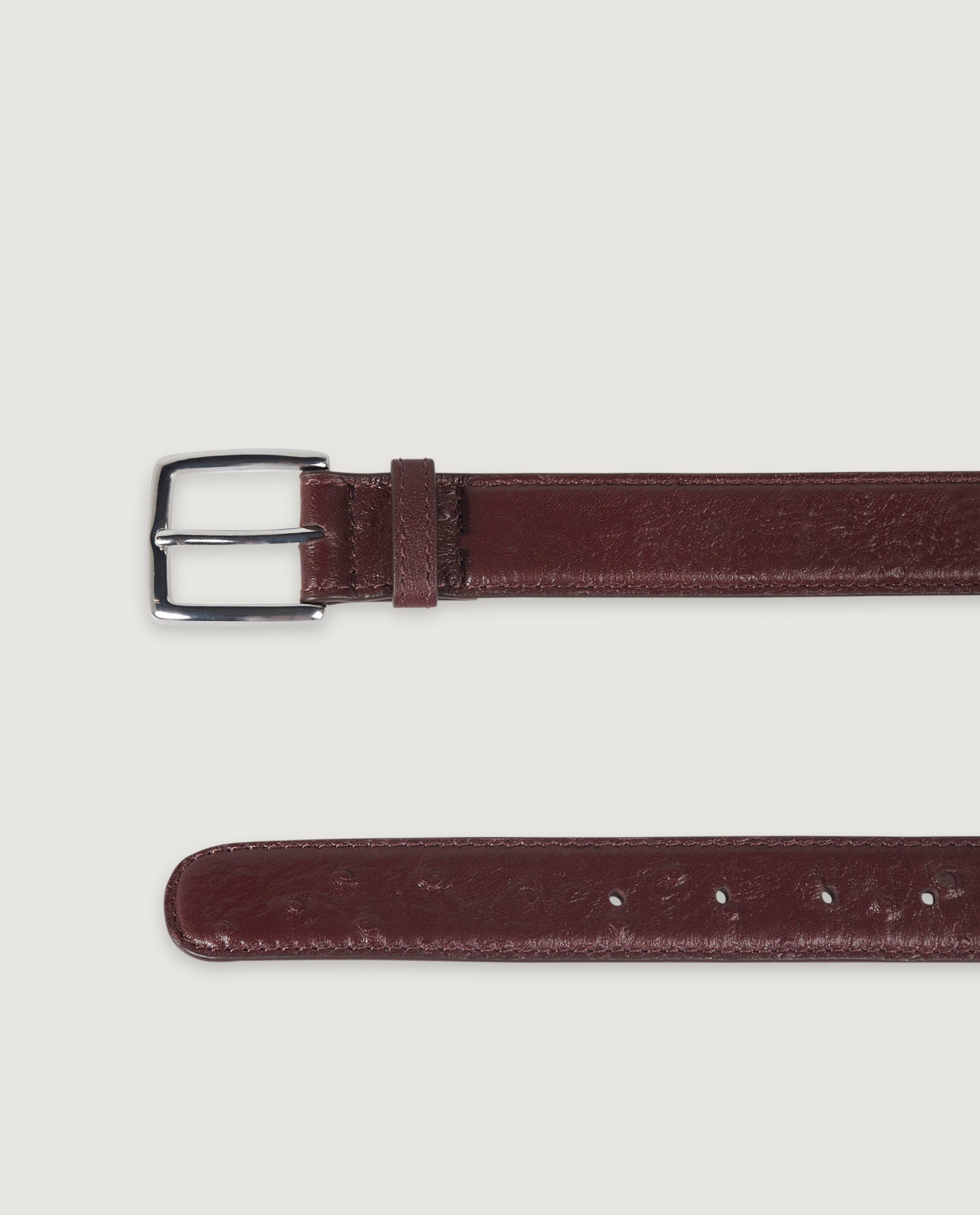 Leather belt