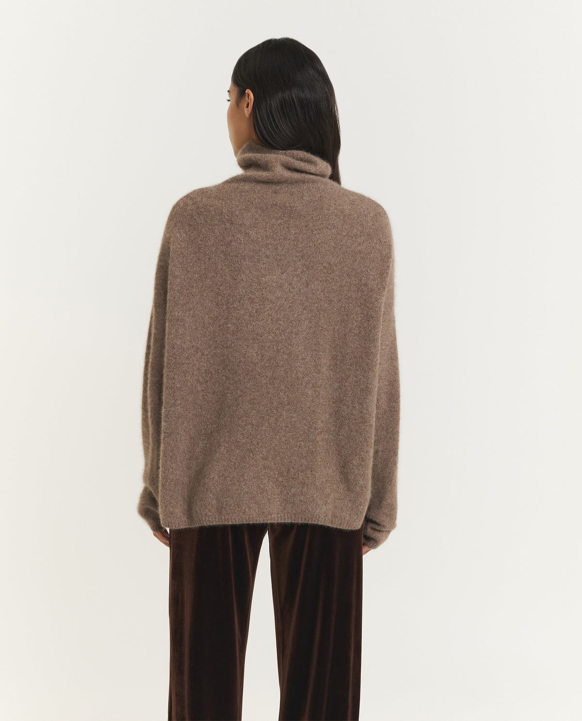 Wool Blend Turtleneck