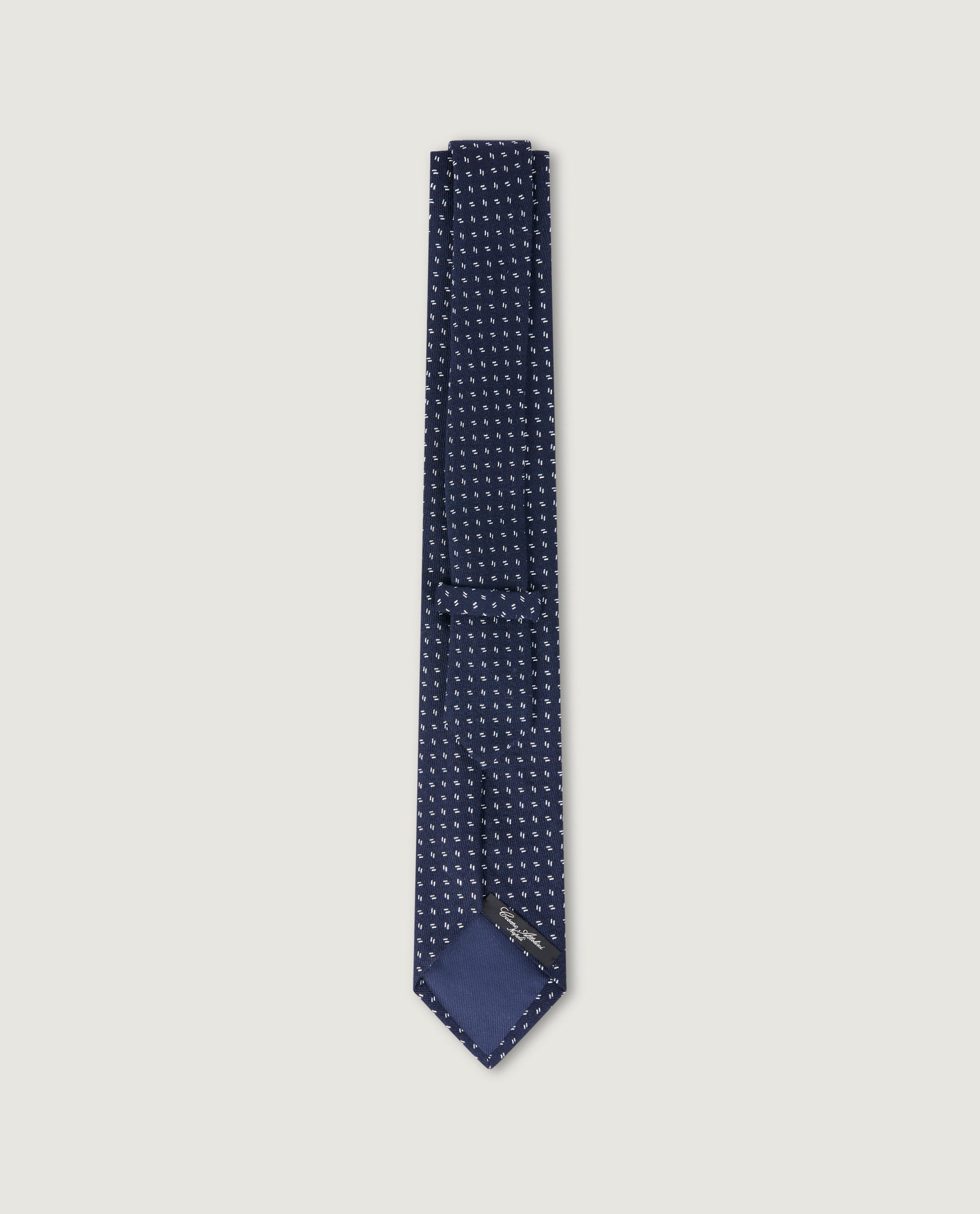 Silk Wool Pattern Tie