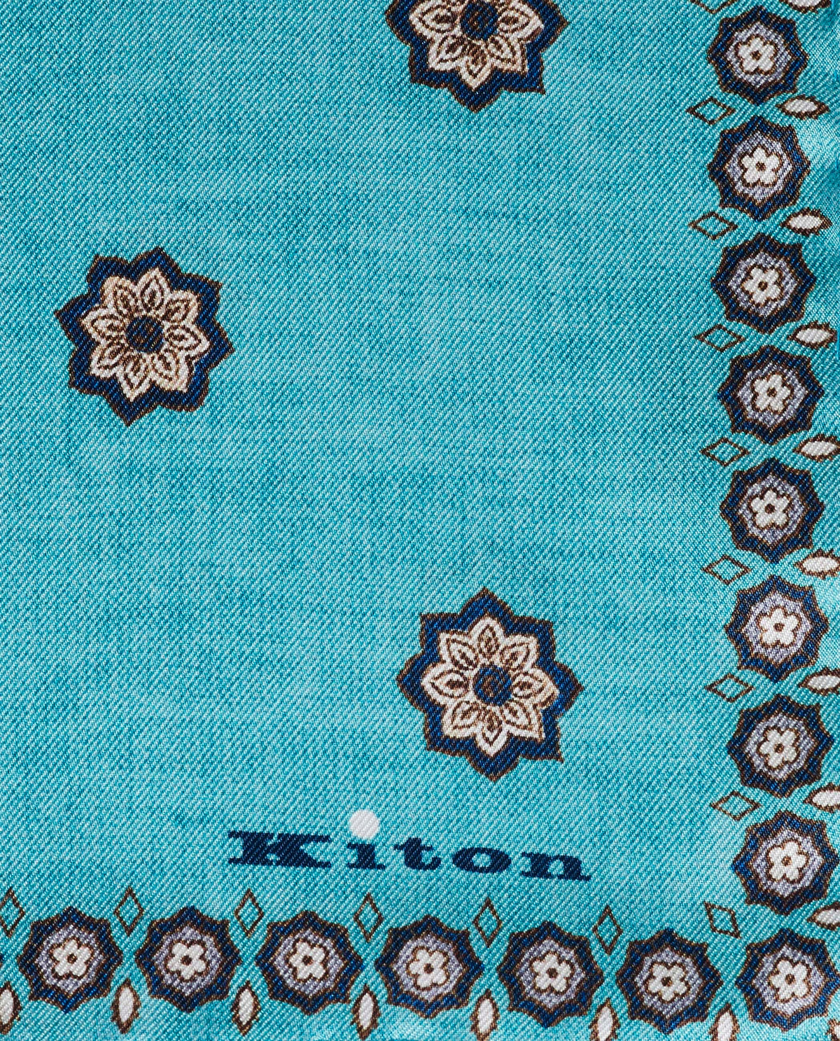 Printed Silk Pocket Square