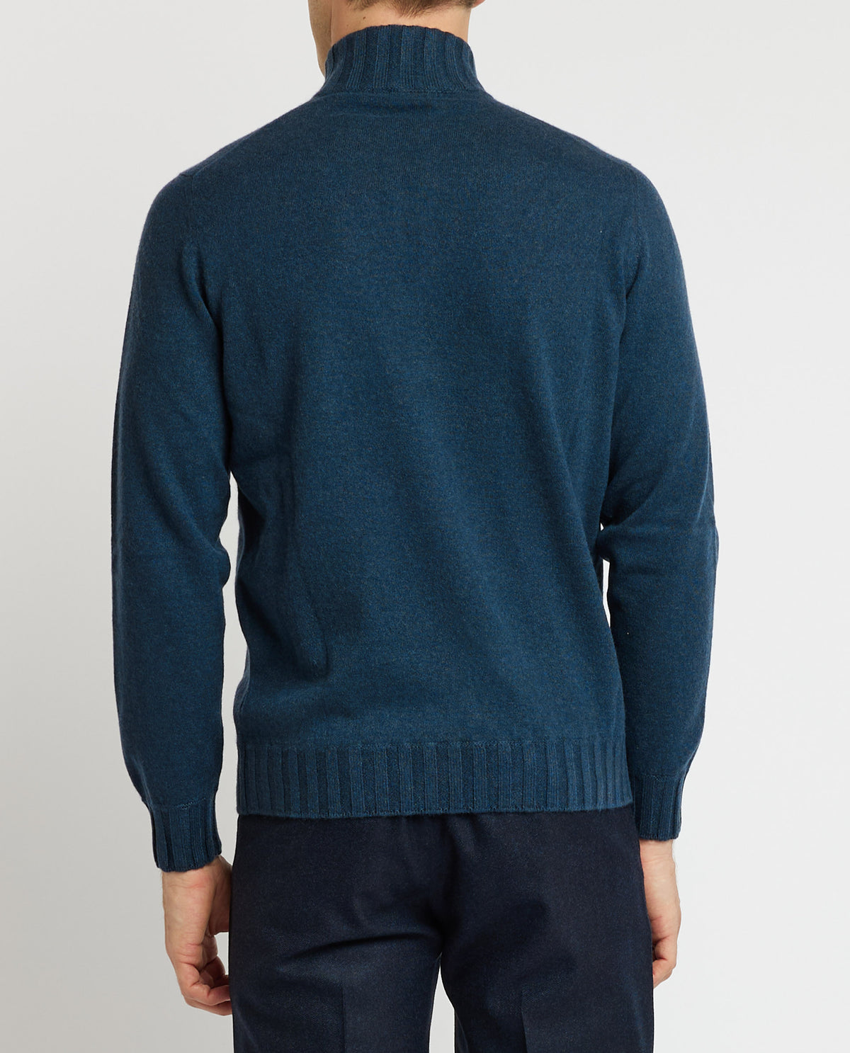 Half-zip trui