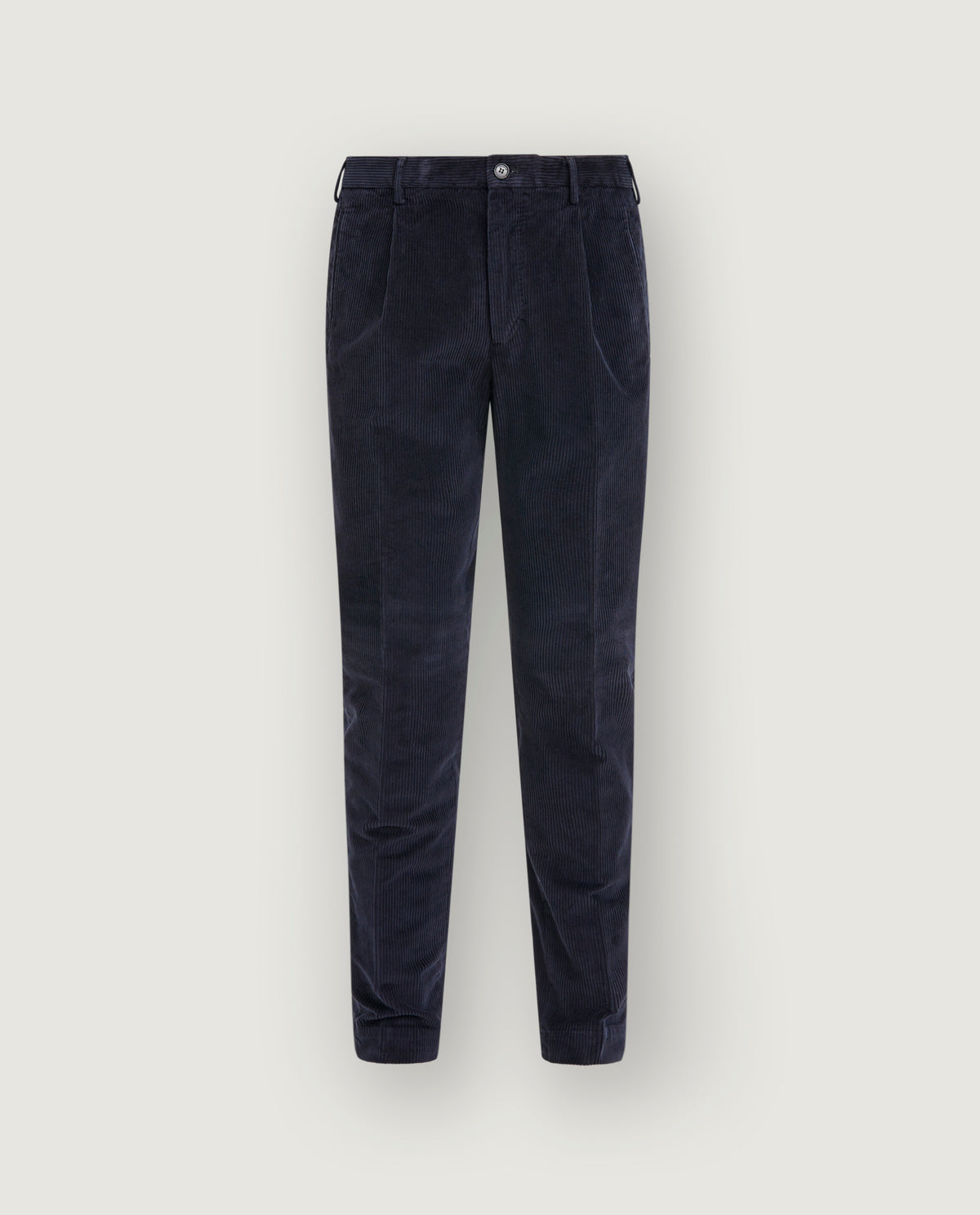 Katoen Corduroy Broek - Donkerblauw