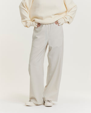 Wide leg trousers