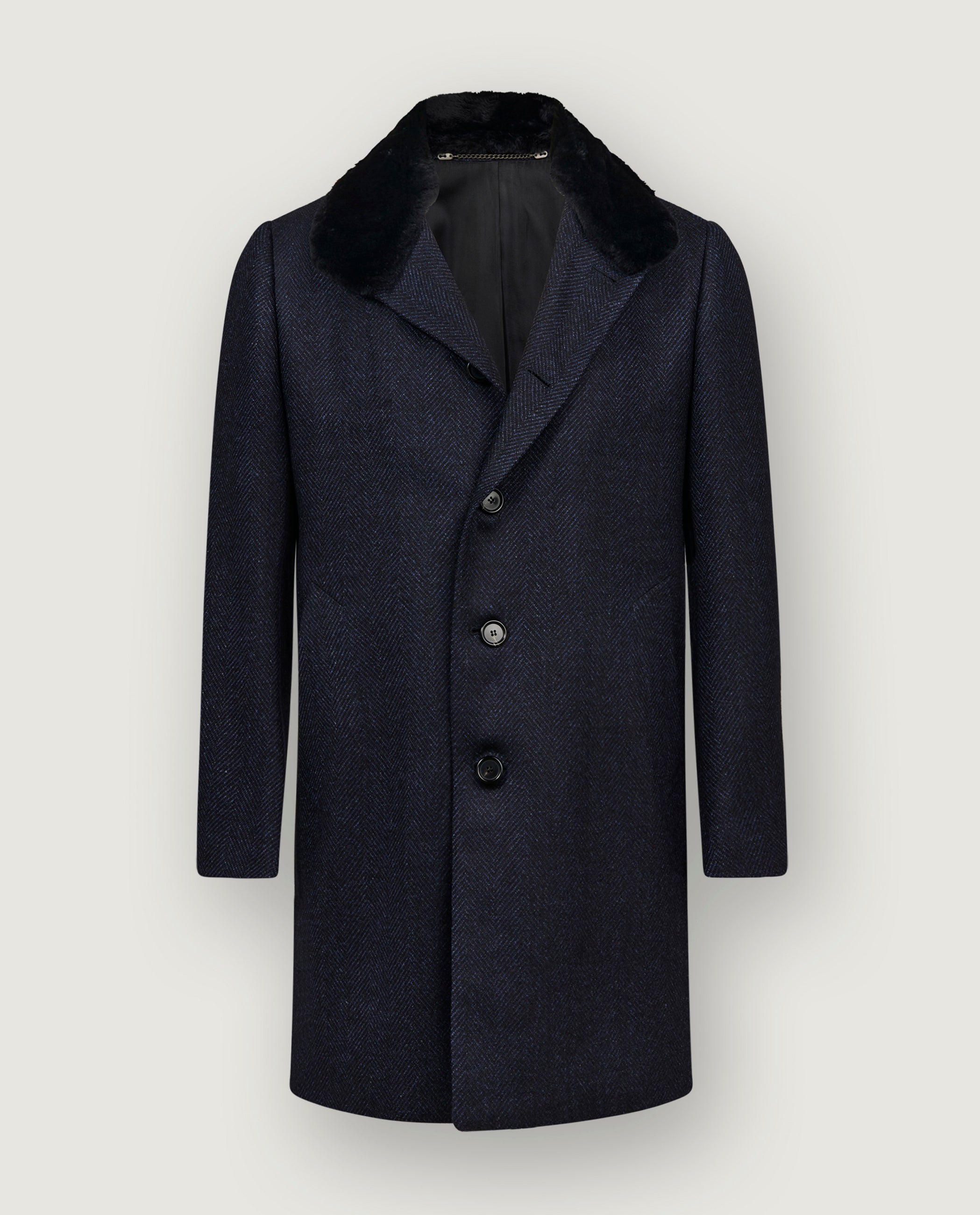Herringbone Overcoat