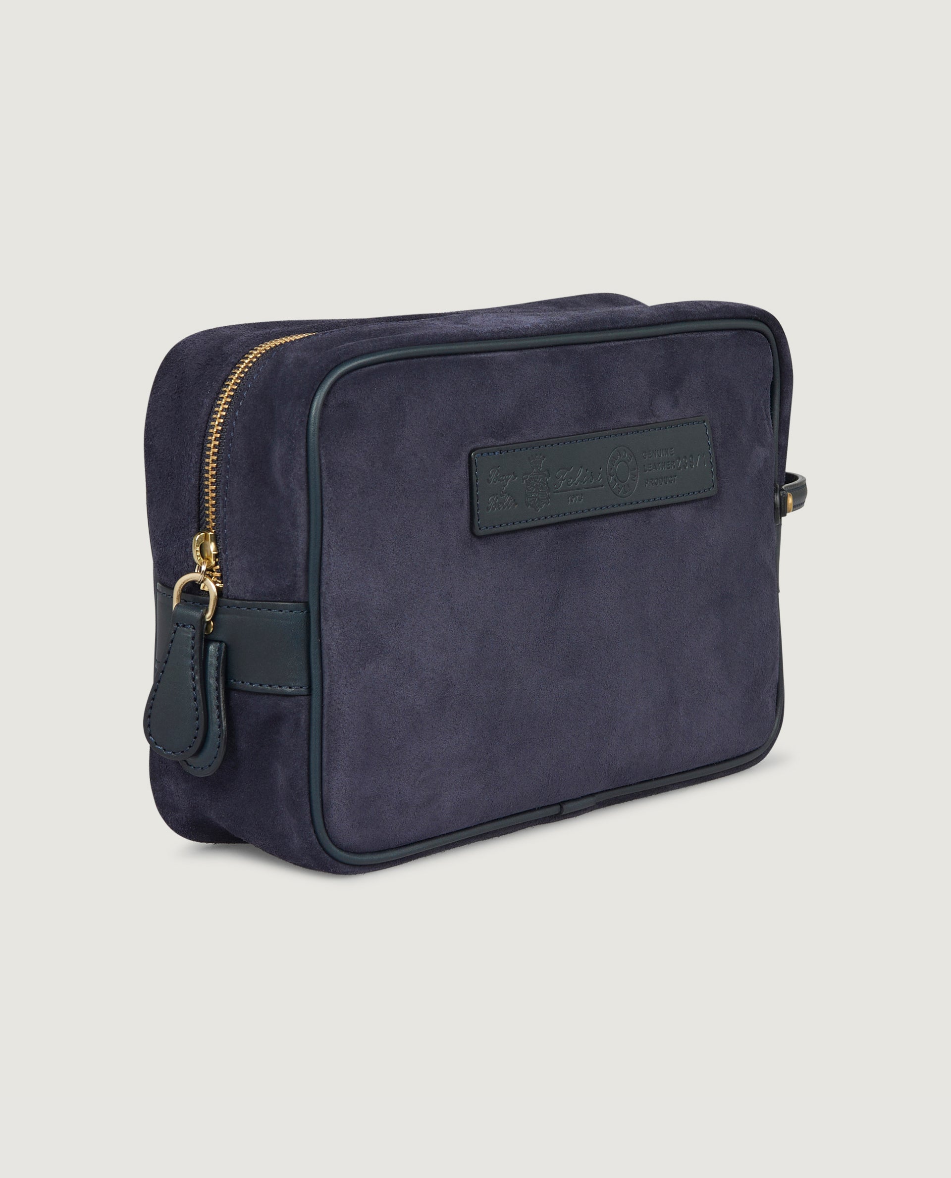 Suede Toilet Bag