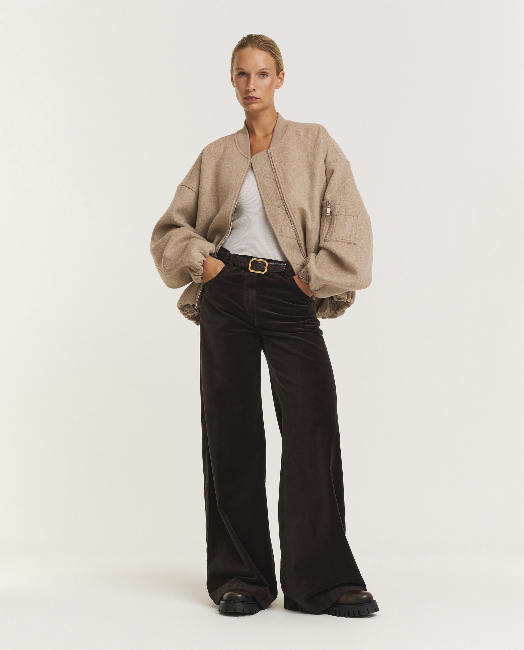 Fluwelen Broek - Bruin