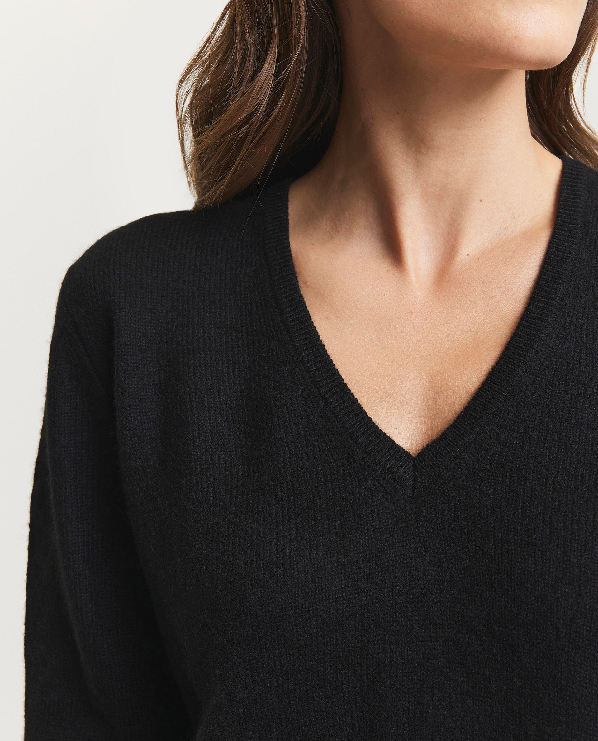 V-neck sweater