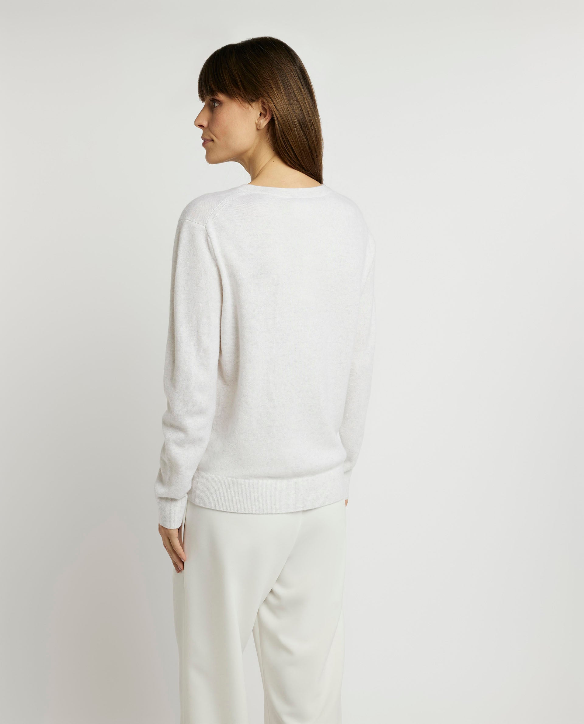 Cashmere V-hals trui