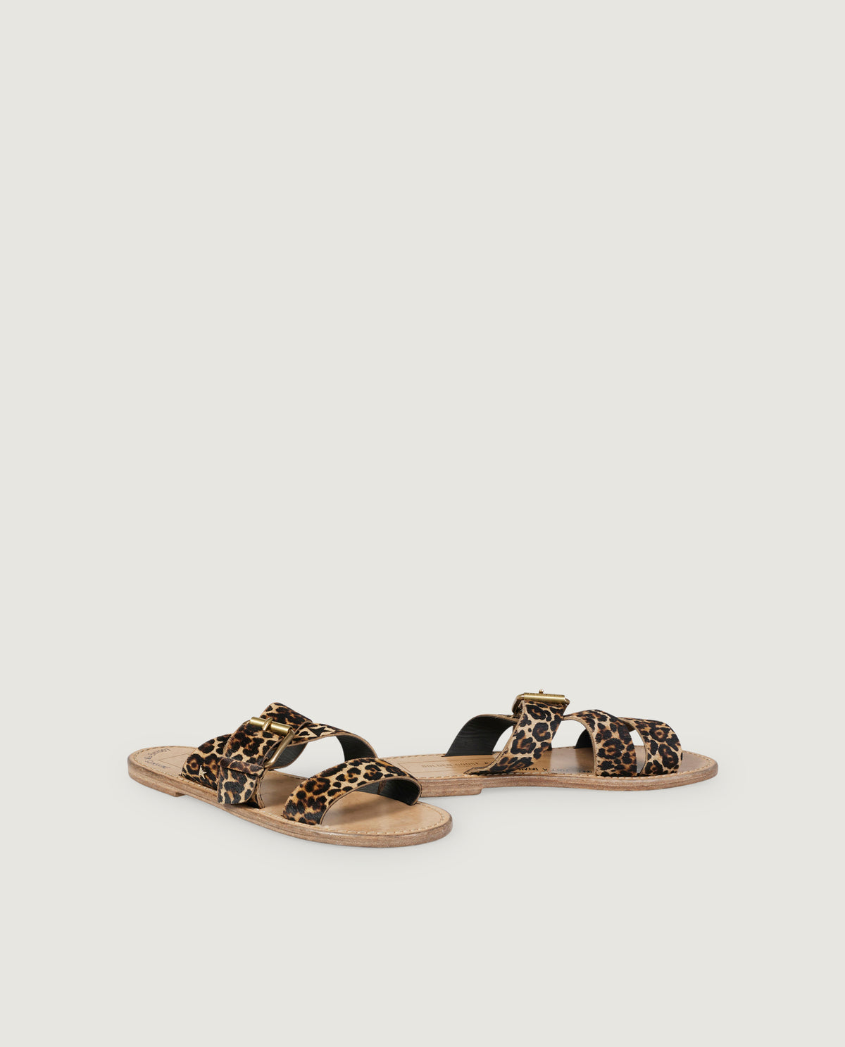 Leren sandalen