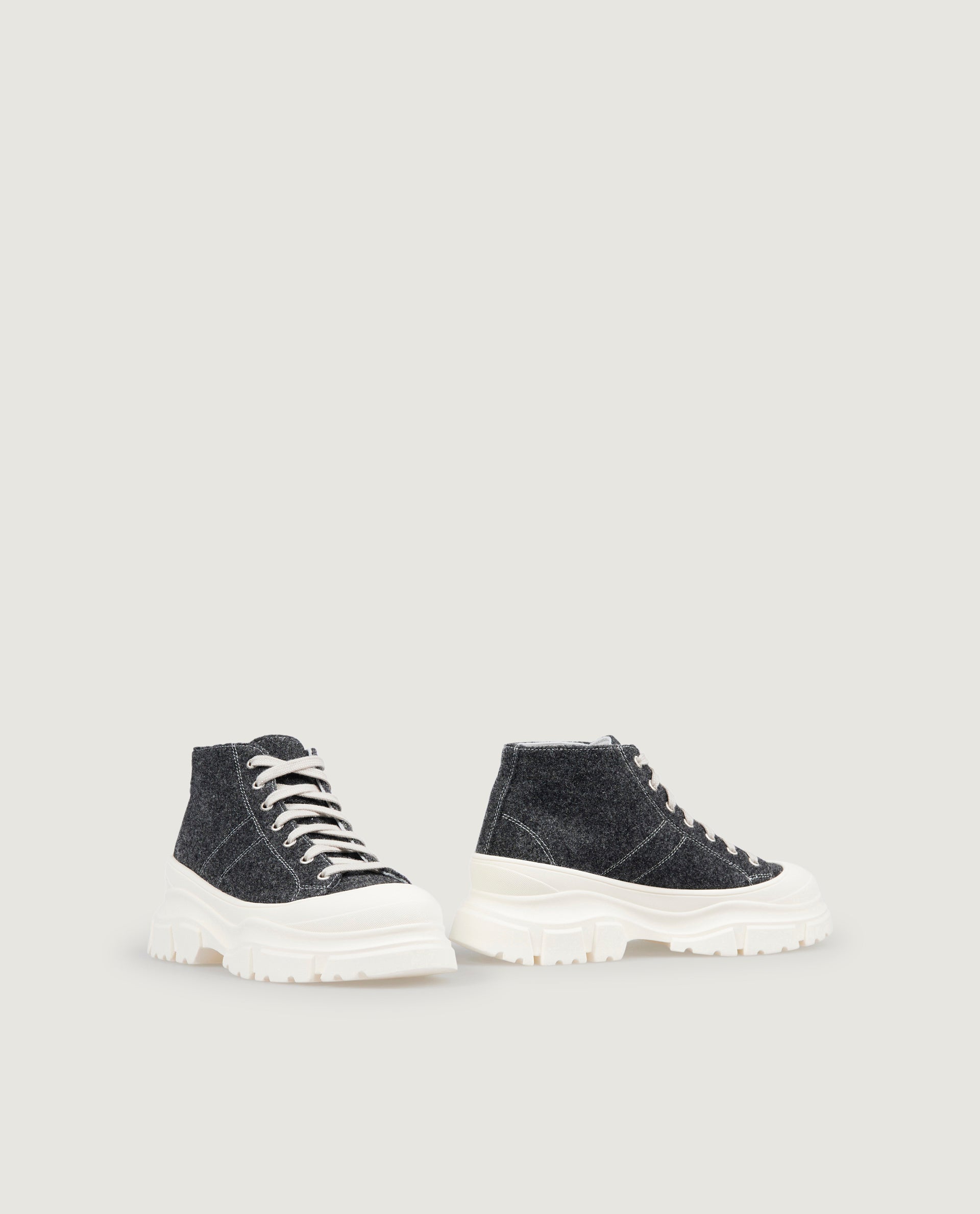 Wollen Fairway sneaker