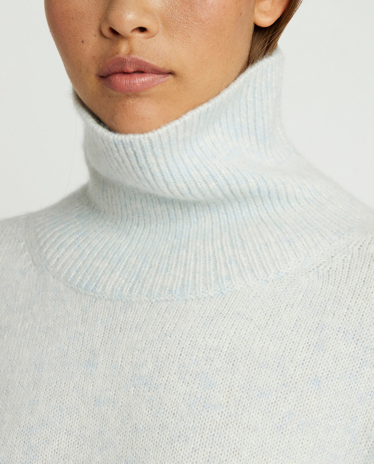 Cashmere-silk sweater