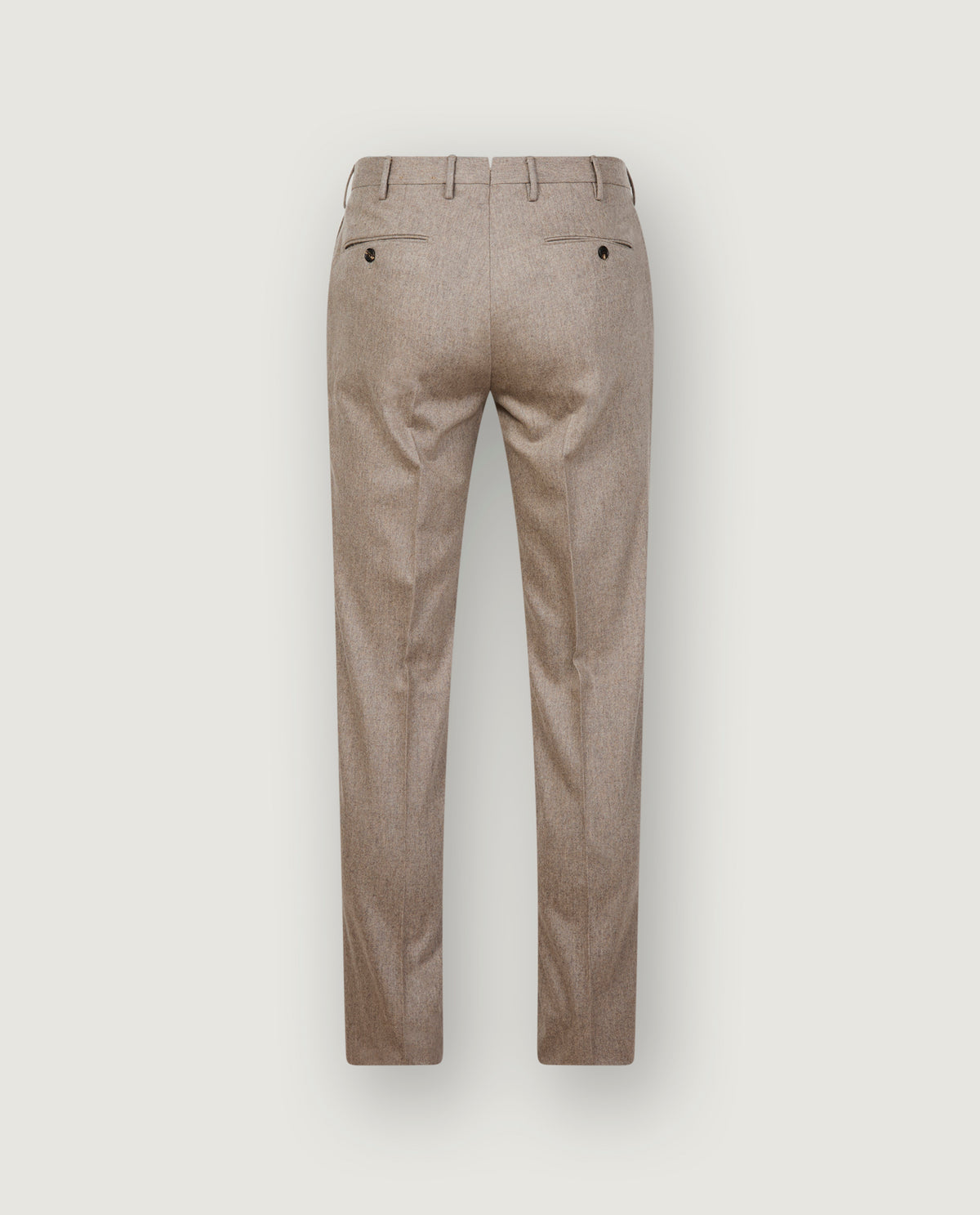 Wool Cashmere Flannel Trousers