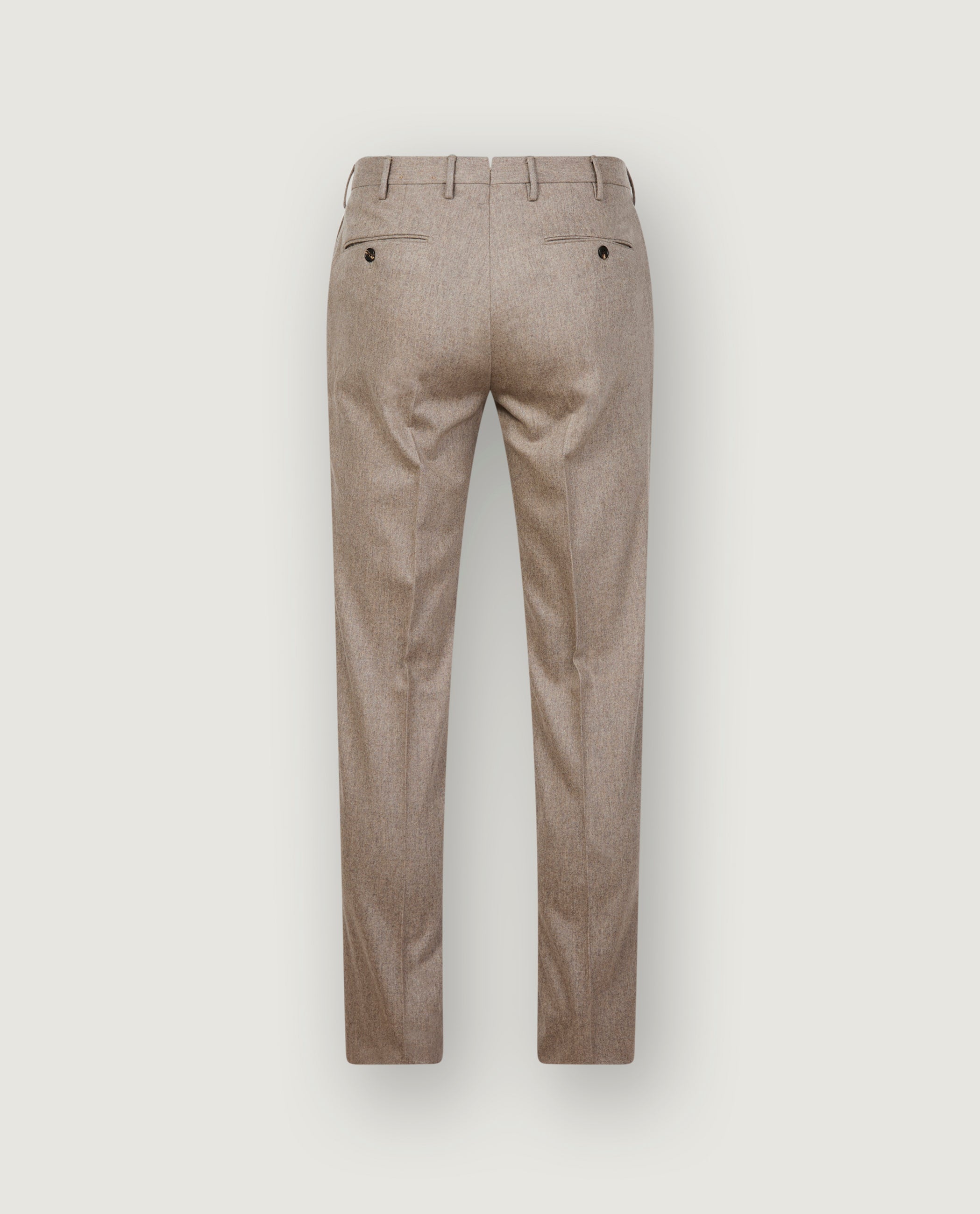 Wool Cashmere Flannel Trousers