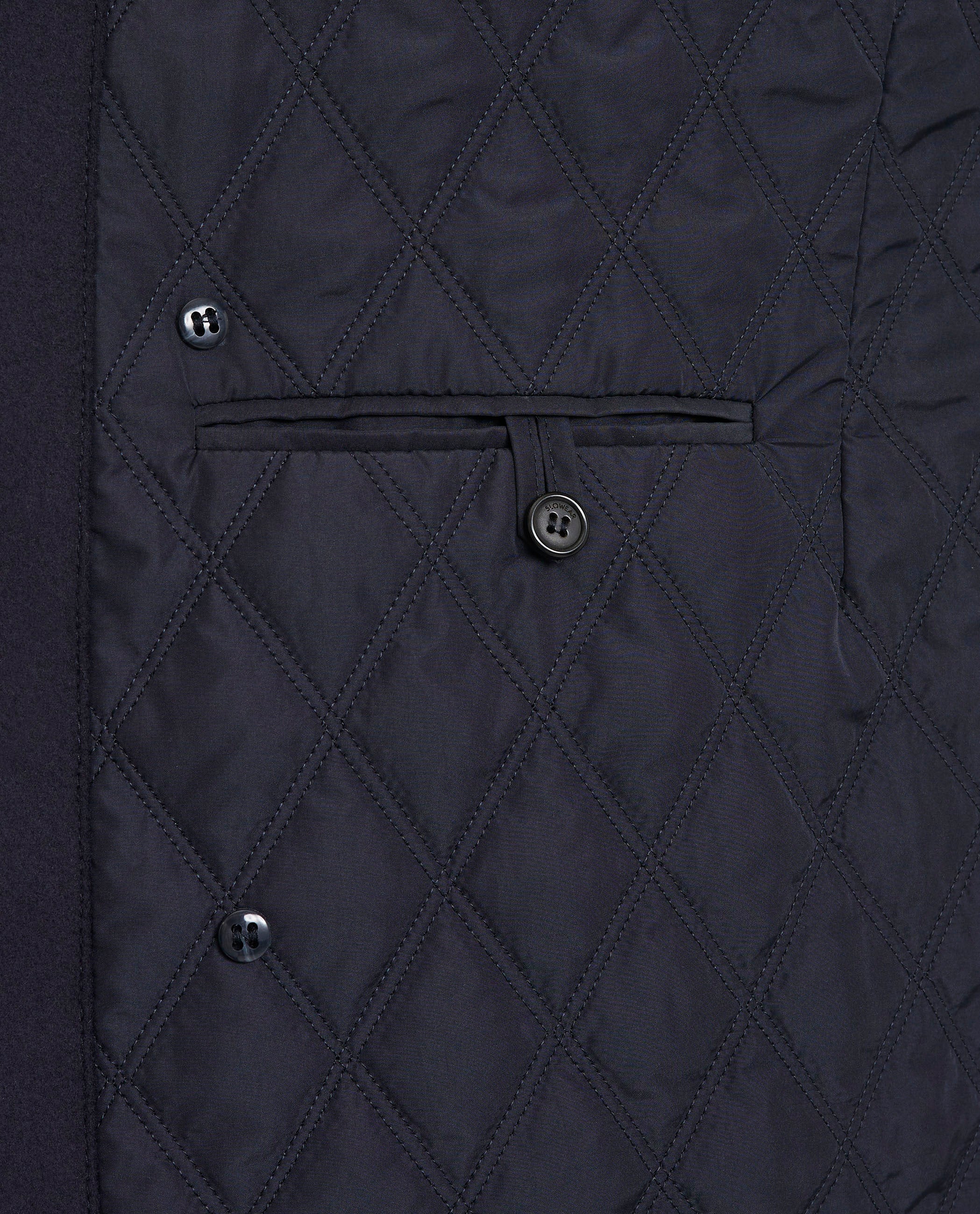 Flannel Wool Peacoat