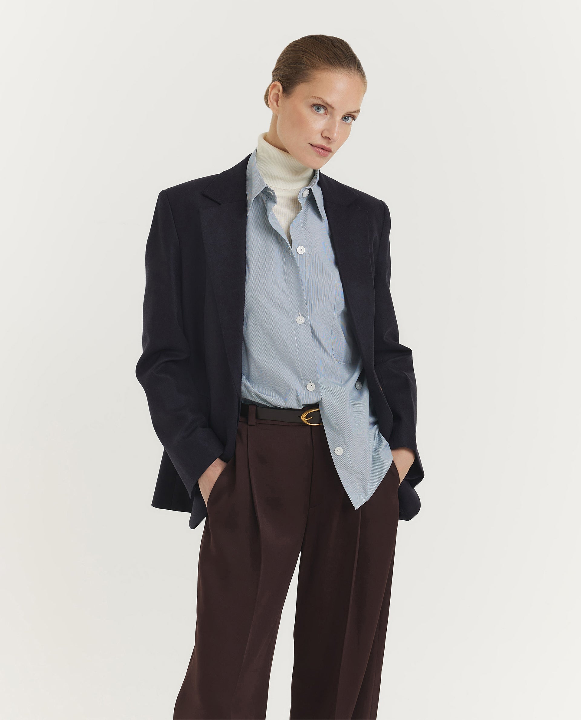 Wool Cashmere Jillian Blazer
