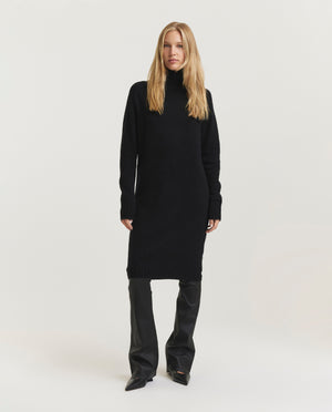 Wool-cashmere dress