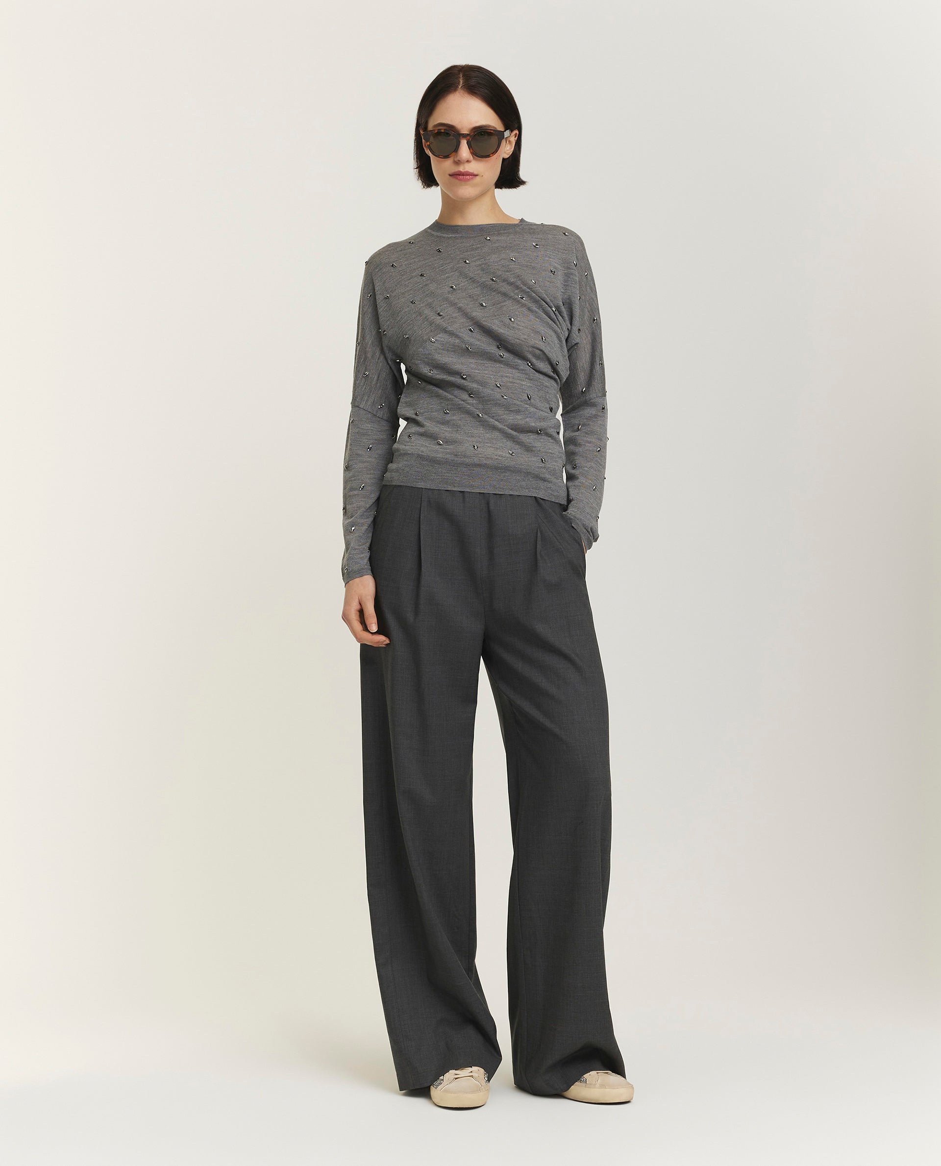 Wool pants