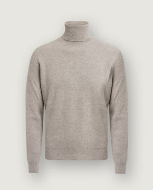 Cashmere Rib Coltrui - Lichtgrijs